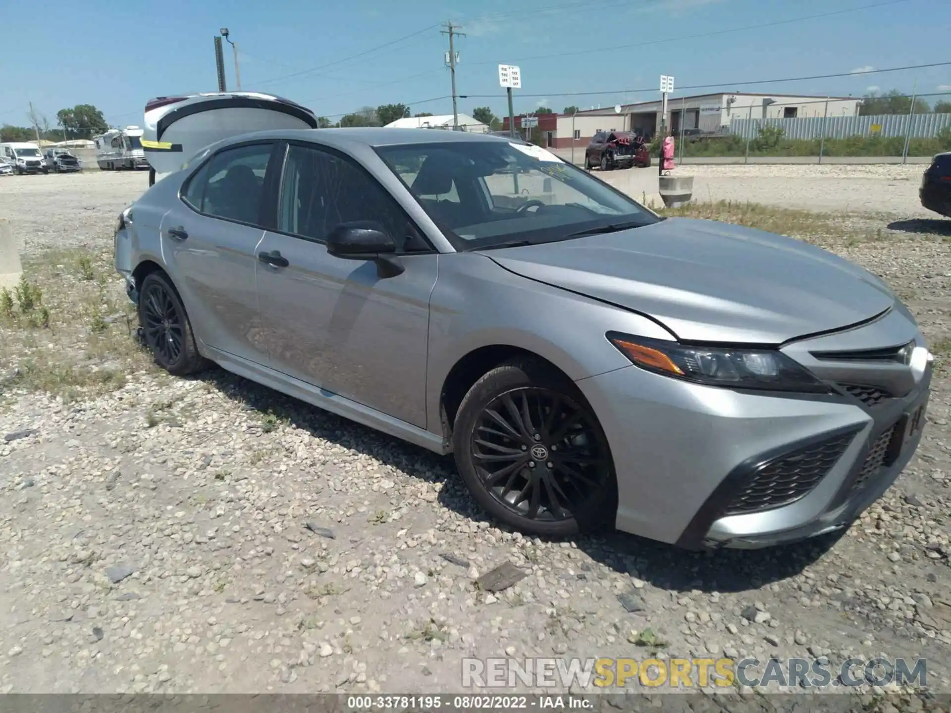 1 Photograph of a damaged car 4T1G11BK8MU033838 TOYOTA CAMRY 2021