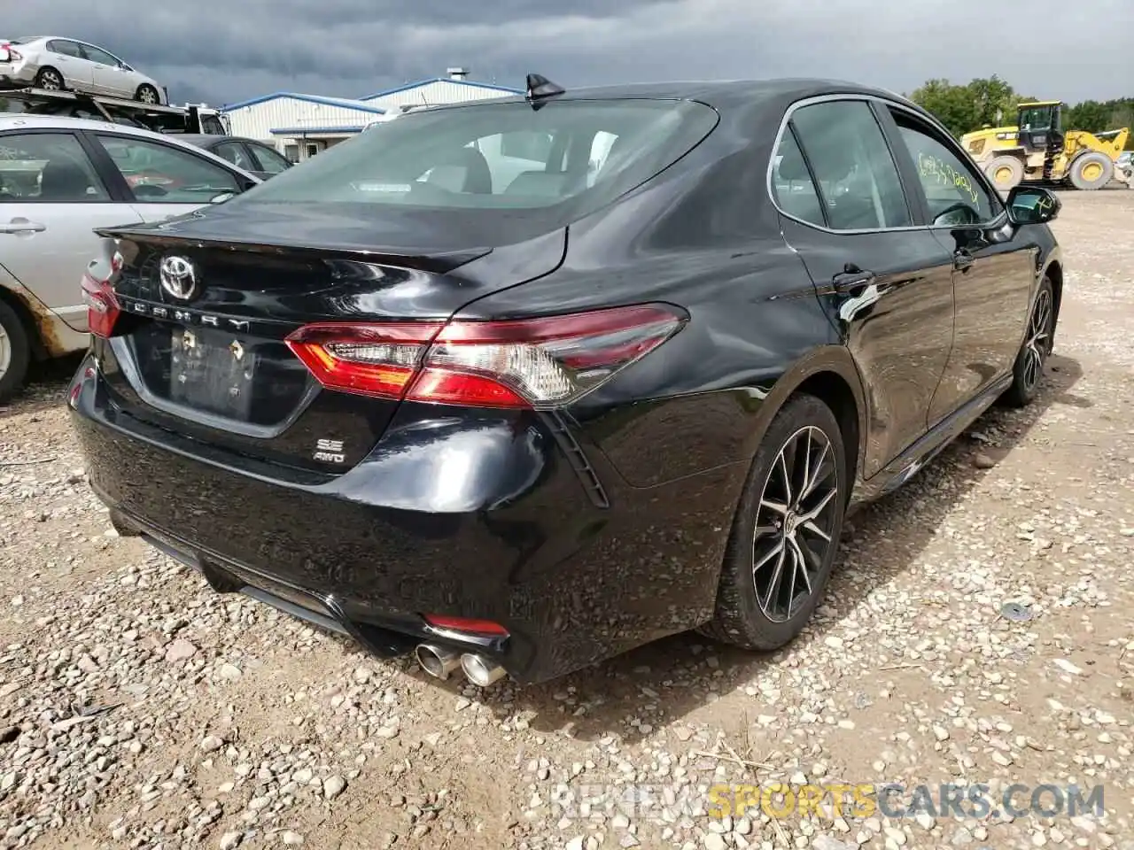 4 Photograph of a damaged car 4T1G11BK8MU036724 TOYOTA CAMRY 2021