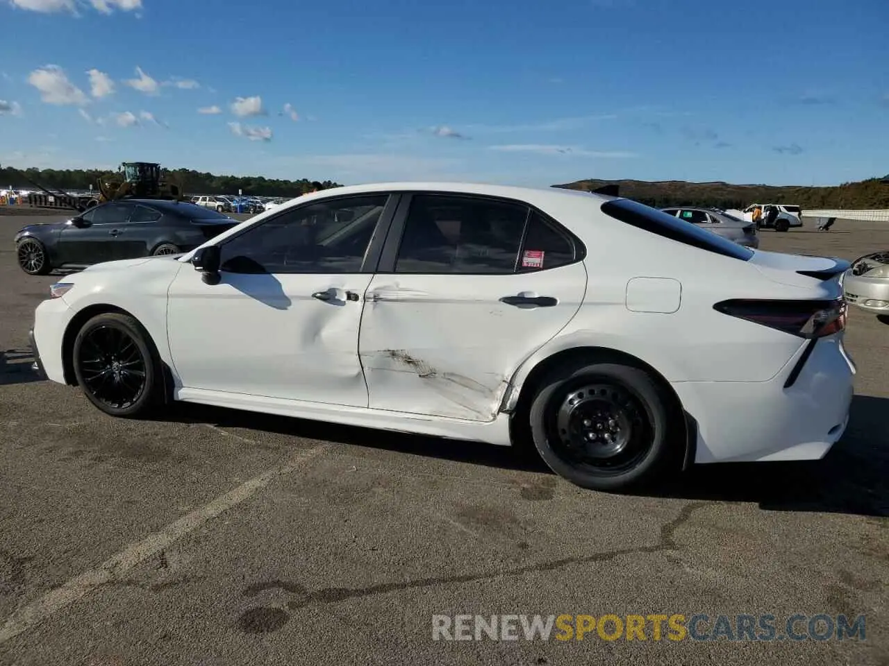 2 Photograph of a damaged car 4T1G11BK9MU025733 TOYOTA CAMRY 2021