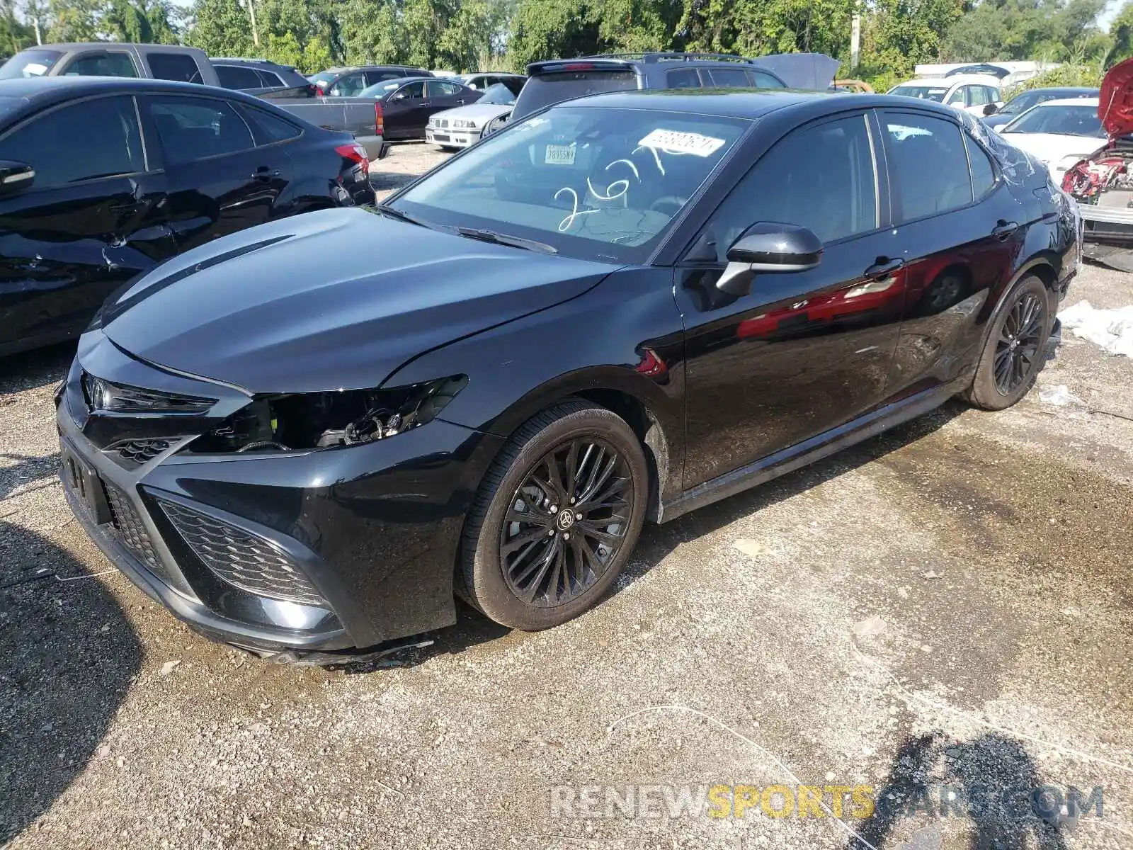 2 Photograph of a damaged car 4T1G11BK9MU026770 TOYOTA CAMRY 2021