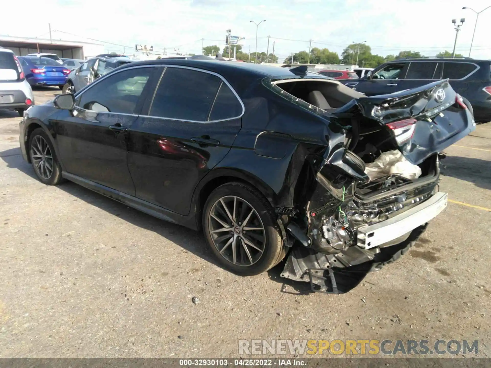 3 Photograph of a damaged car 4T1G11BK9MU030303 TOYOTA CAMRY 2021