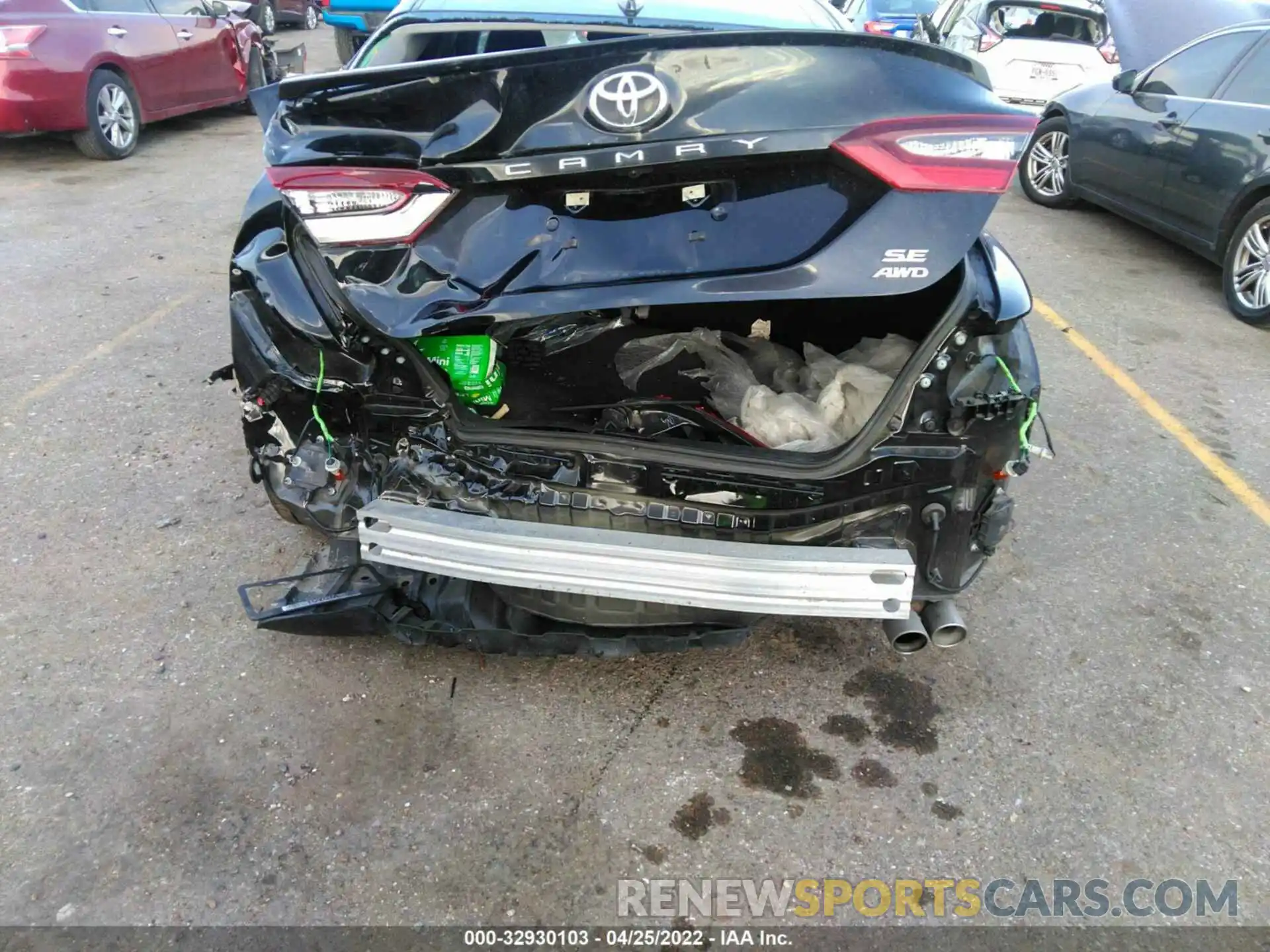 6 Photograph of a damaged car 4T1G11BK9MU030303 TOYOTA CAMRY 2021