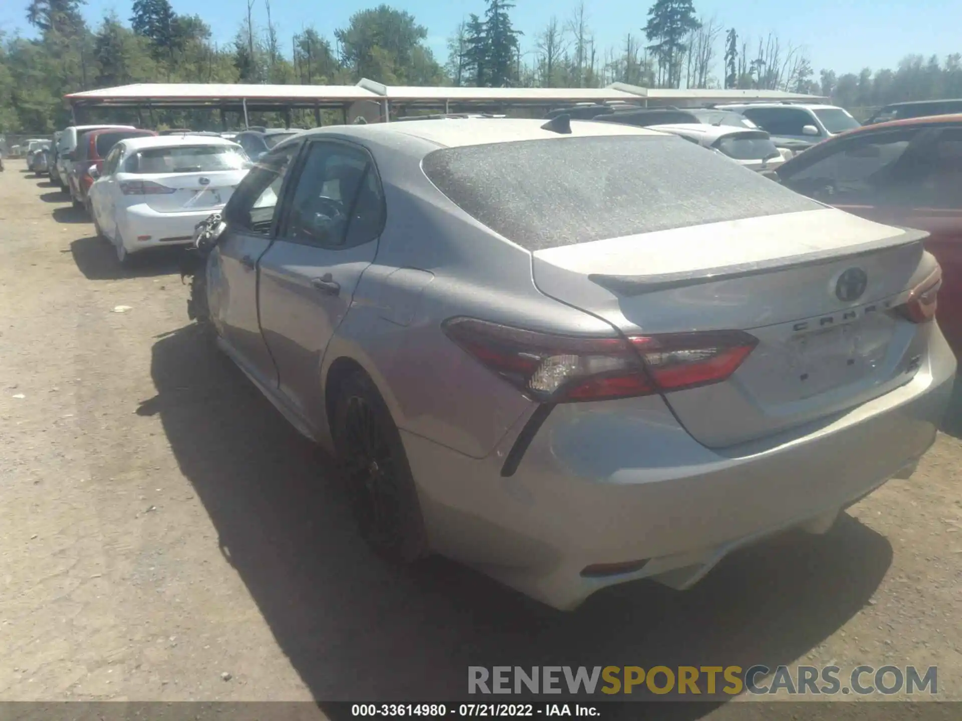 3 Photograph of a damaged car 4T1G11BK9MU033086 TOYOTA CAMRY 2021