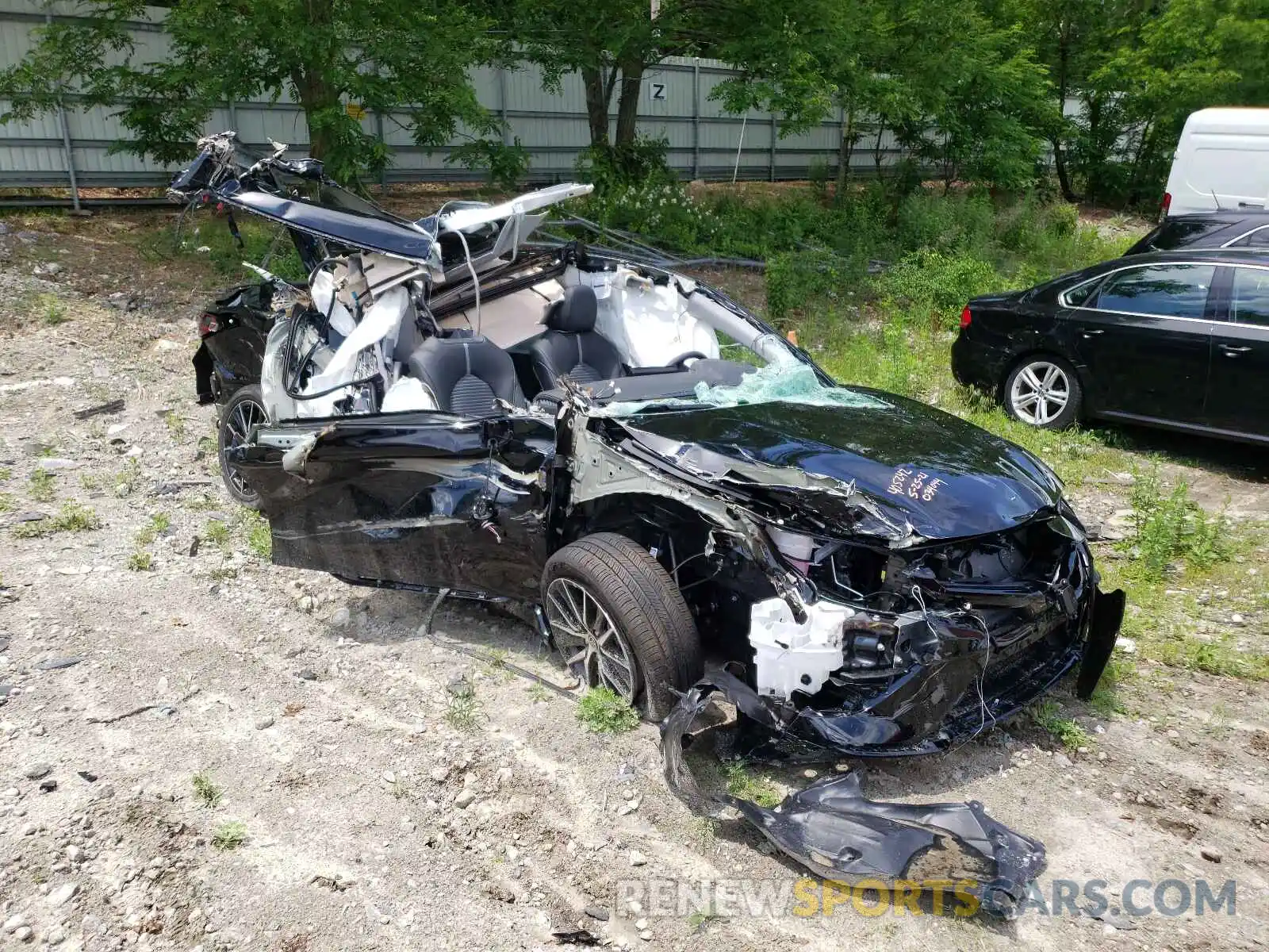 1 Photograph of a damaged car 4T1G11BK9MU034044 TOYOTA CAMRY 2021