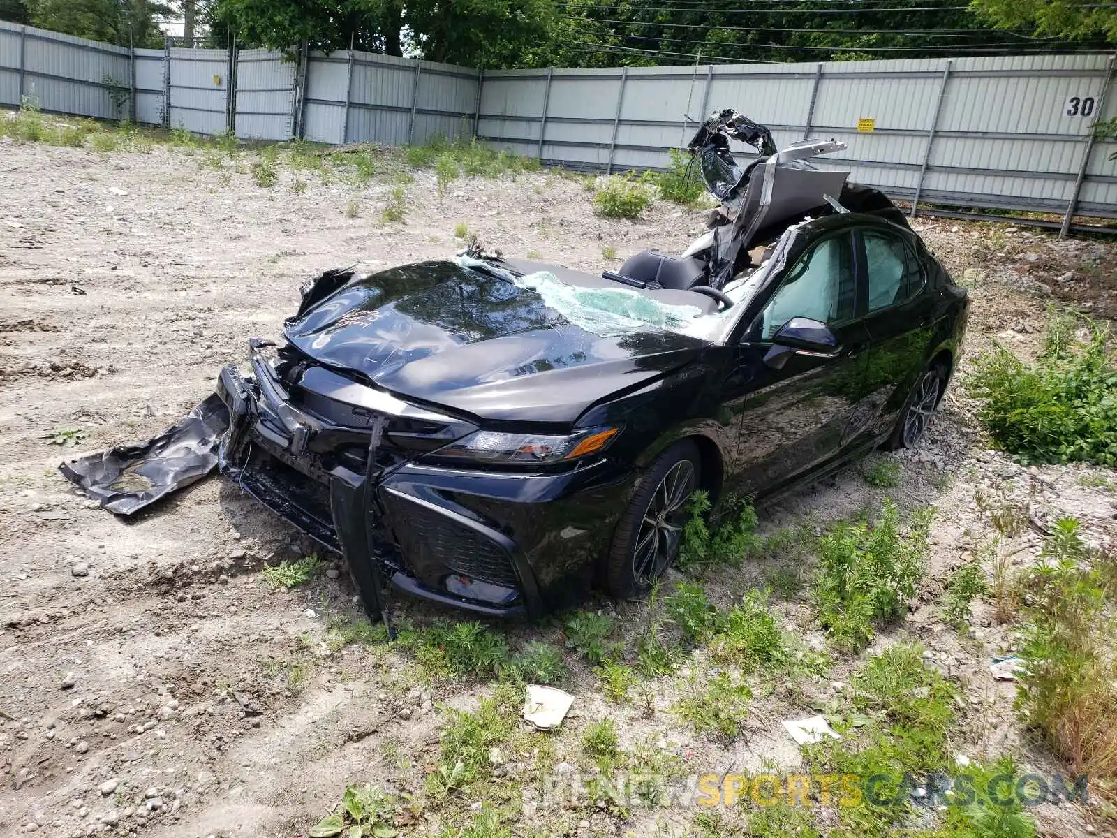 2 Photograph of a damaged car 4T1G11BK9MU034044 TOYOTA CAMRY 2021