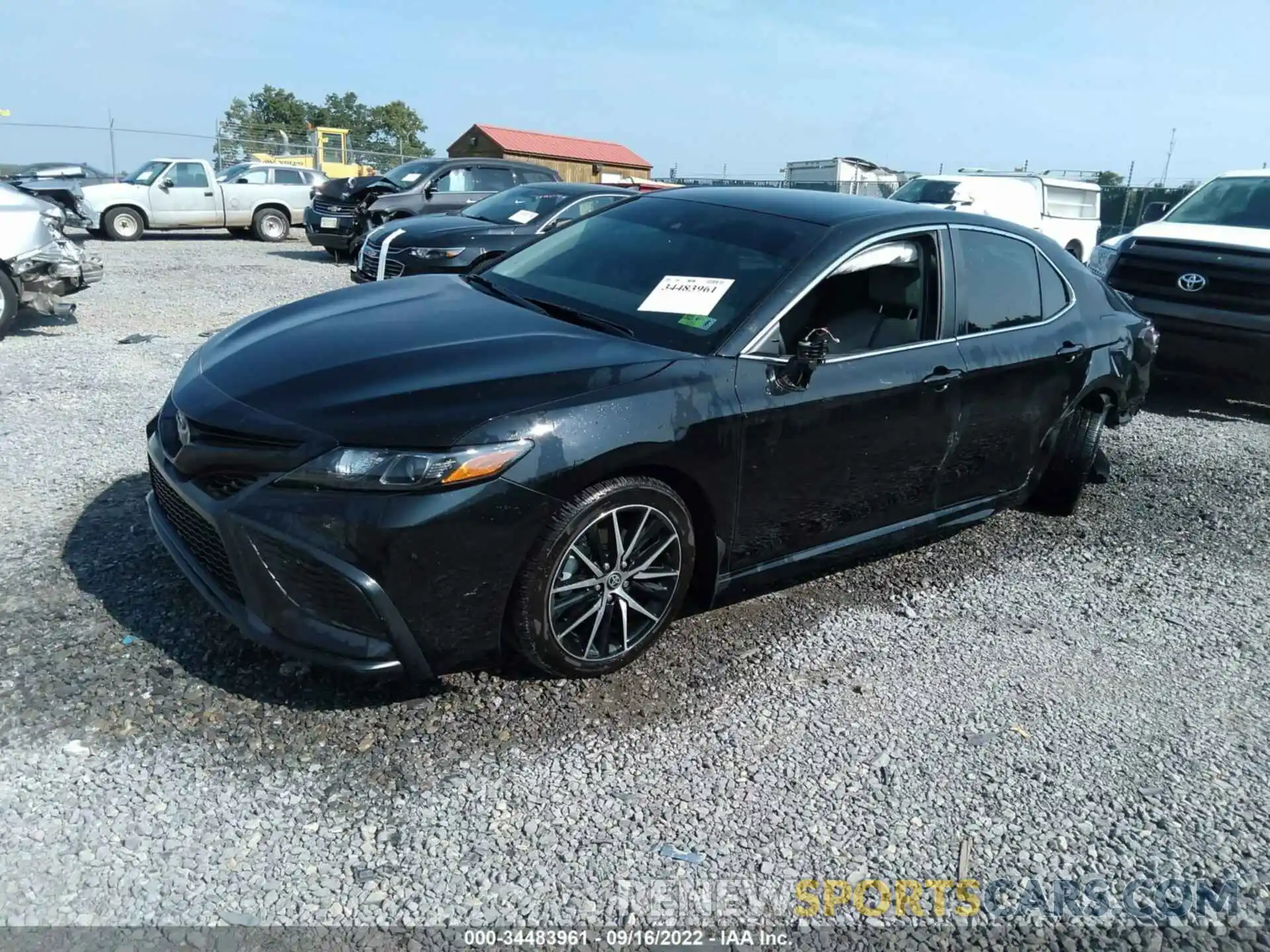 2 Photograph of a damaged car 4T1G11BK9MU038286 TOYOTA CAMRY 2021