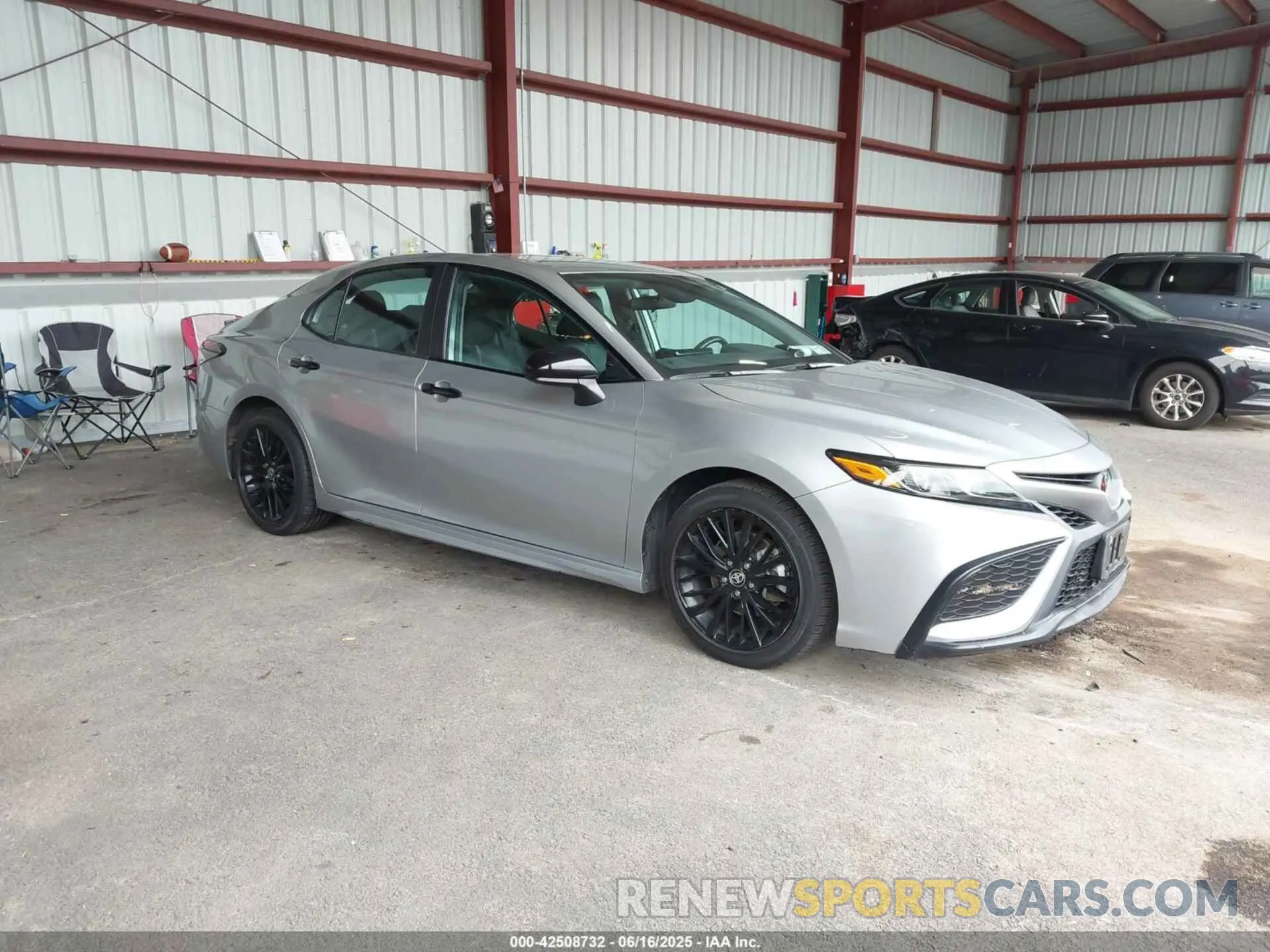 1 Photograph of a damaged car 4T1G11BKXMU023067 TOYOTA CAMRY 2021