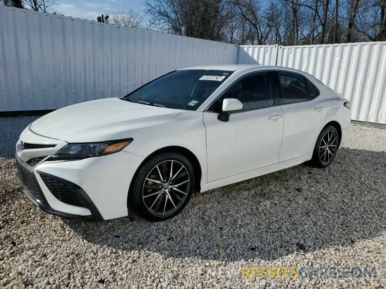 1 Photograph of a damaged car 4T1G11BKXMU023943 TOYOTA CAMRY 2021