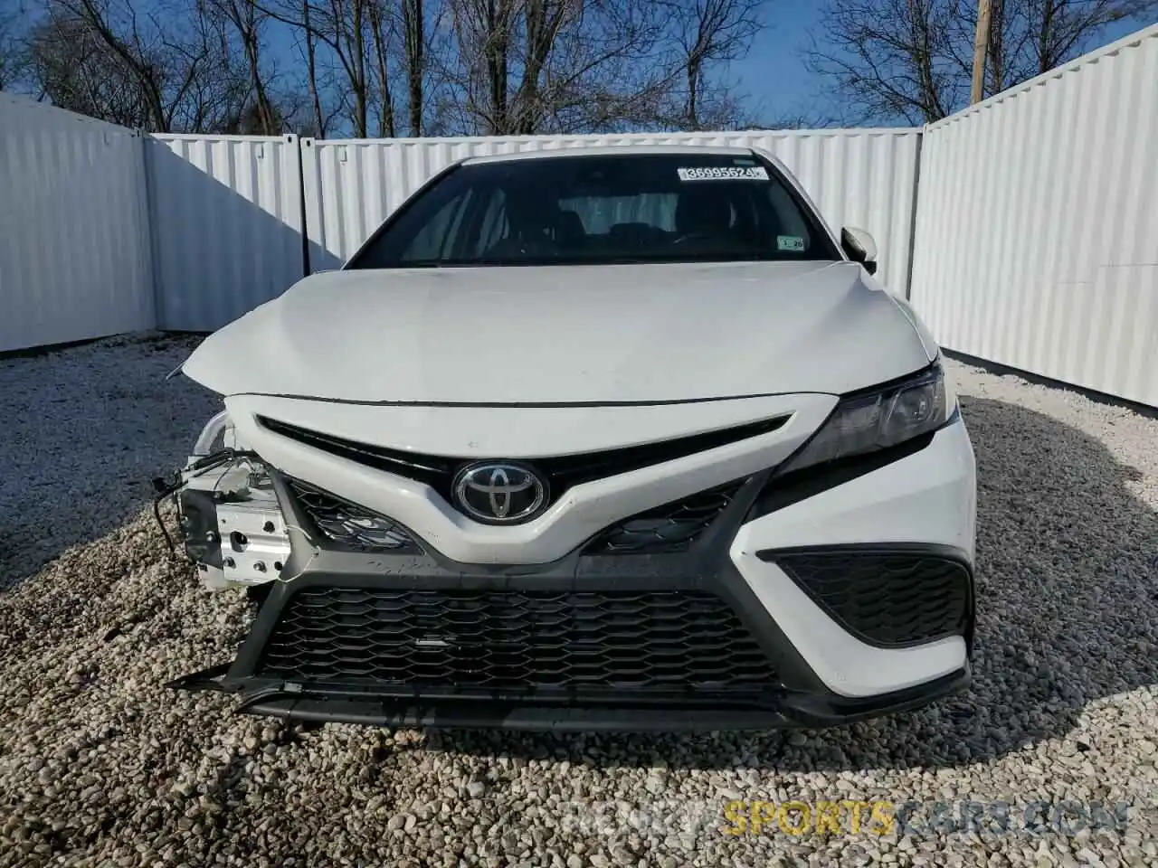 5 Photograph of a damaged car 4T1G11BKXMU023943 TOYOTA CAMRY 2021