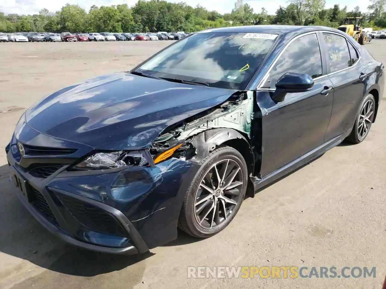 2 Photograph of a damaged car 4T1G11BKXMU037602 TOYOTA CAMRY 2021