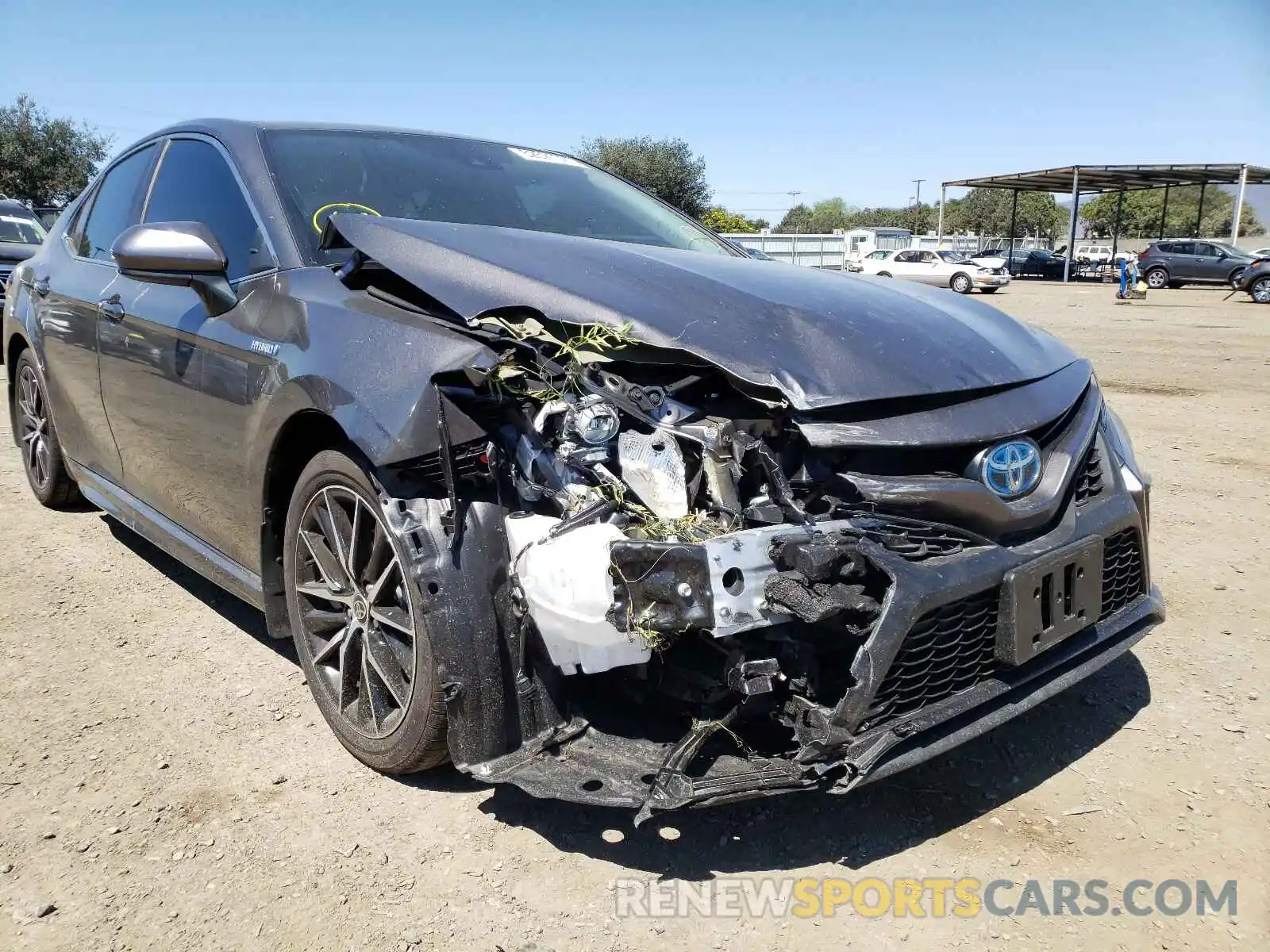 1 Photograph of a damaged car 4T1G31AK0MU556119 TOYOTA CAMRY 2021