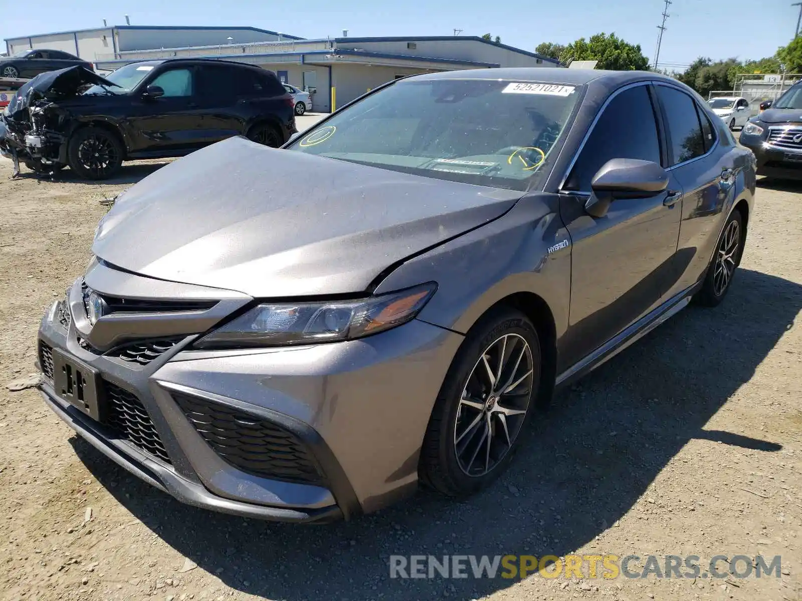 2 Photograph of a damaged car 4T1G31AK0MU556119 TOYOTA CAMRY 2021