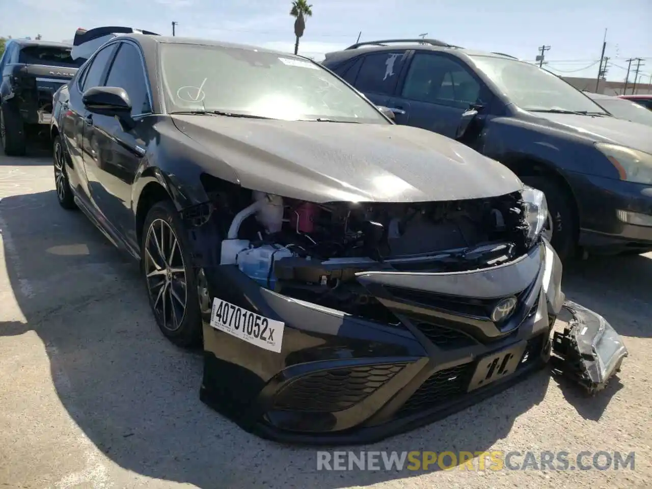 1 Photograph of a damaged car 4T1G31AK0MU557285 TOYOTA CAMRY 2021