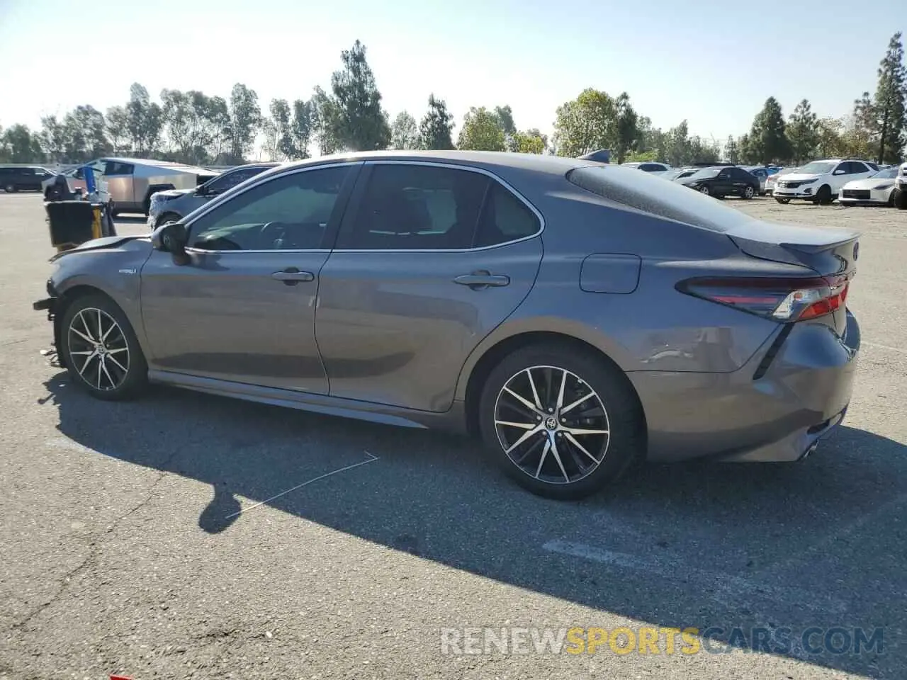 2 Photograph of a damaged car 4T1G31AK0MU564785 TOYOTA CAMRY 2021