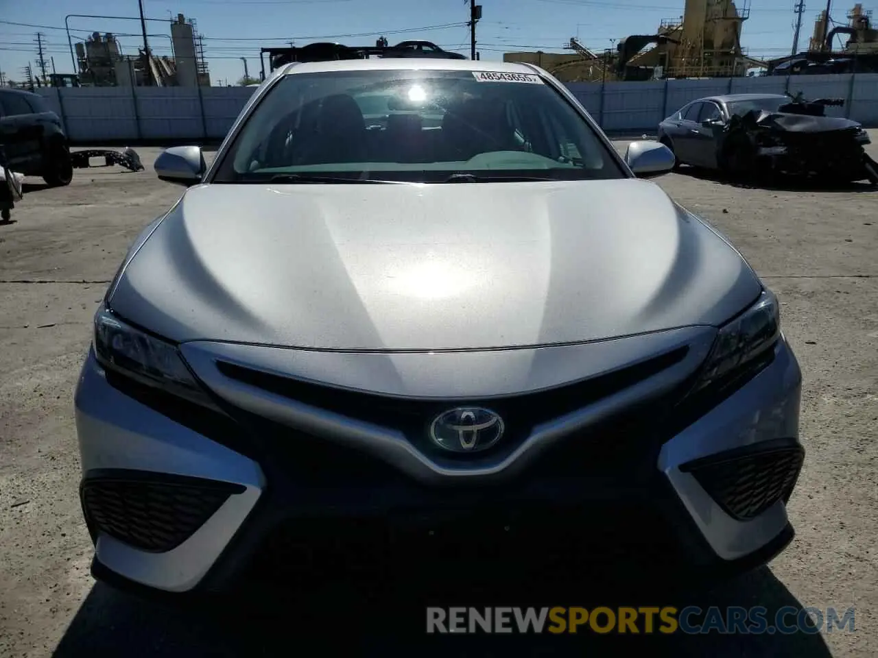 5 Photograph of a damaged car 4T1G31AK1MU555027 TOYOTA CAMRY 2021