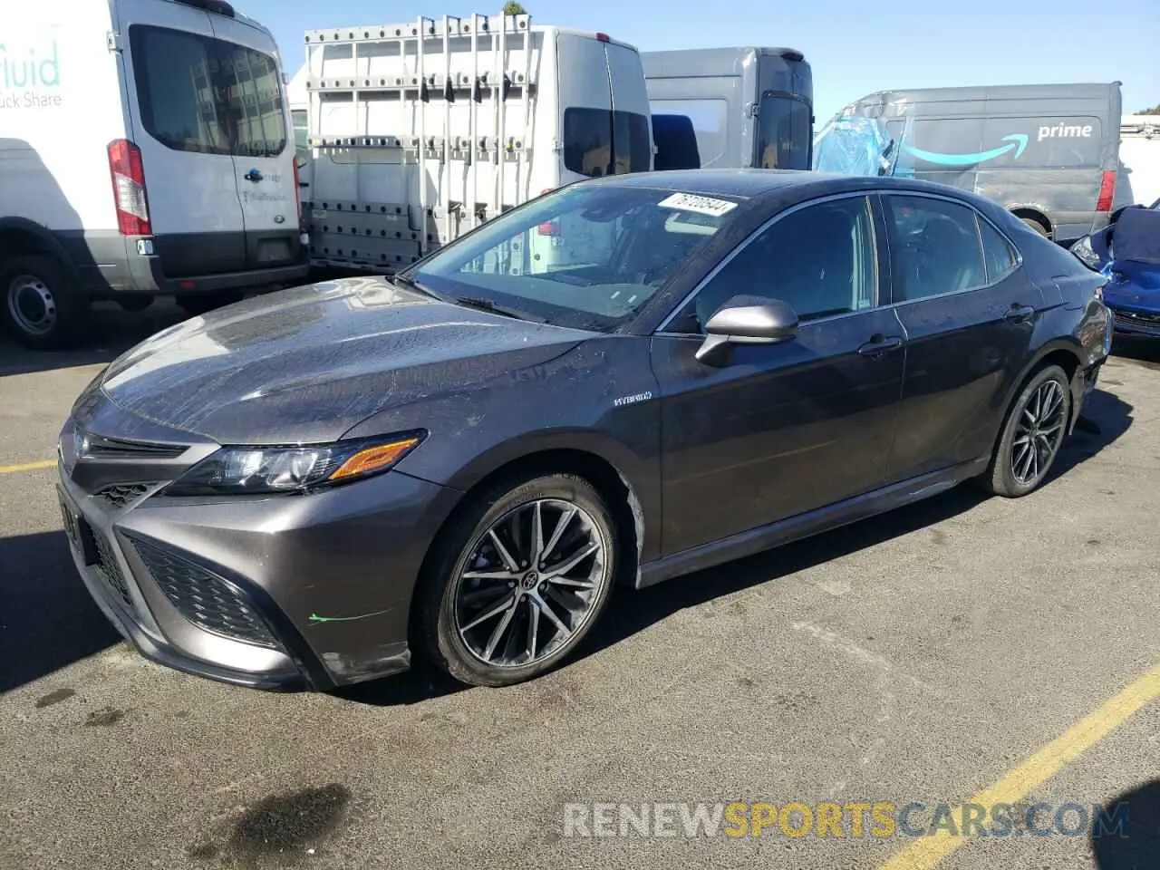 1 Photograph of a damaged car 4T1G31AK1MU556730 TOYOTA CAMRY 2021