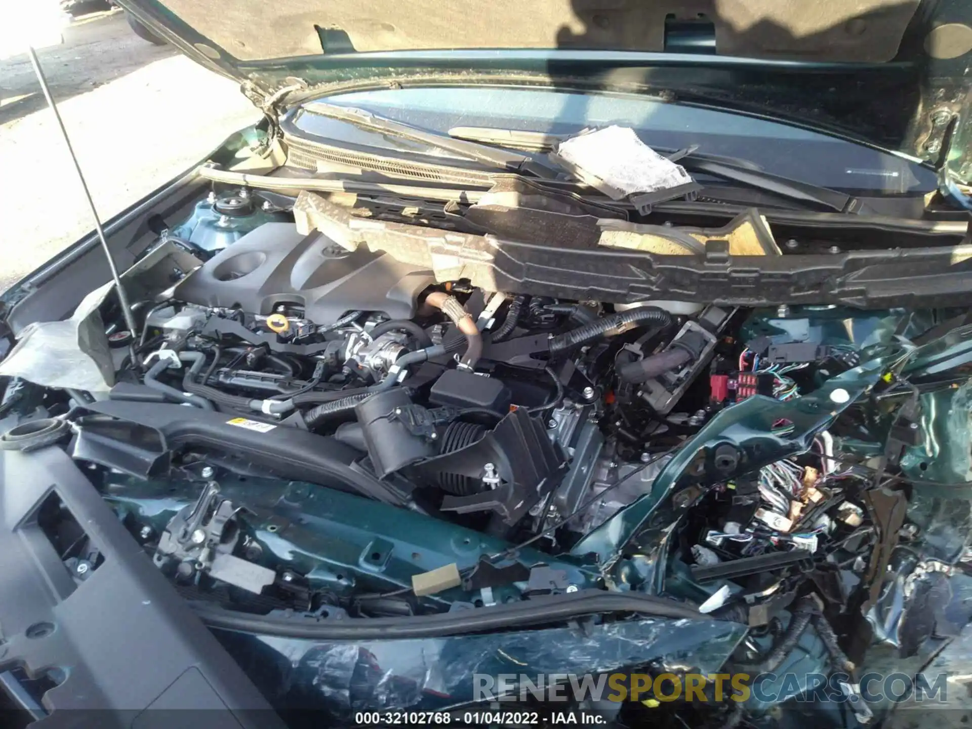 10 Photograph of a damaged car 4T1G31AK2MU562603 TOYOTA CAMRY 2021