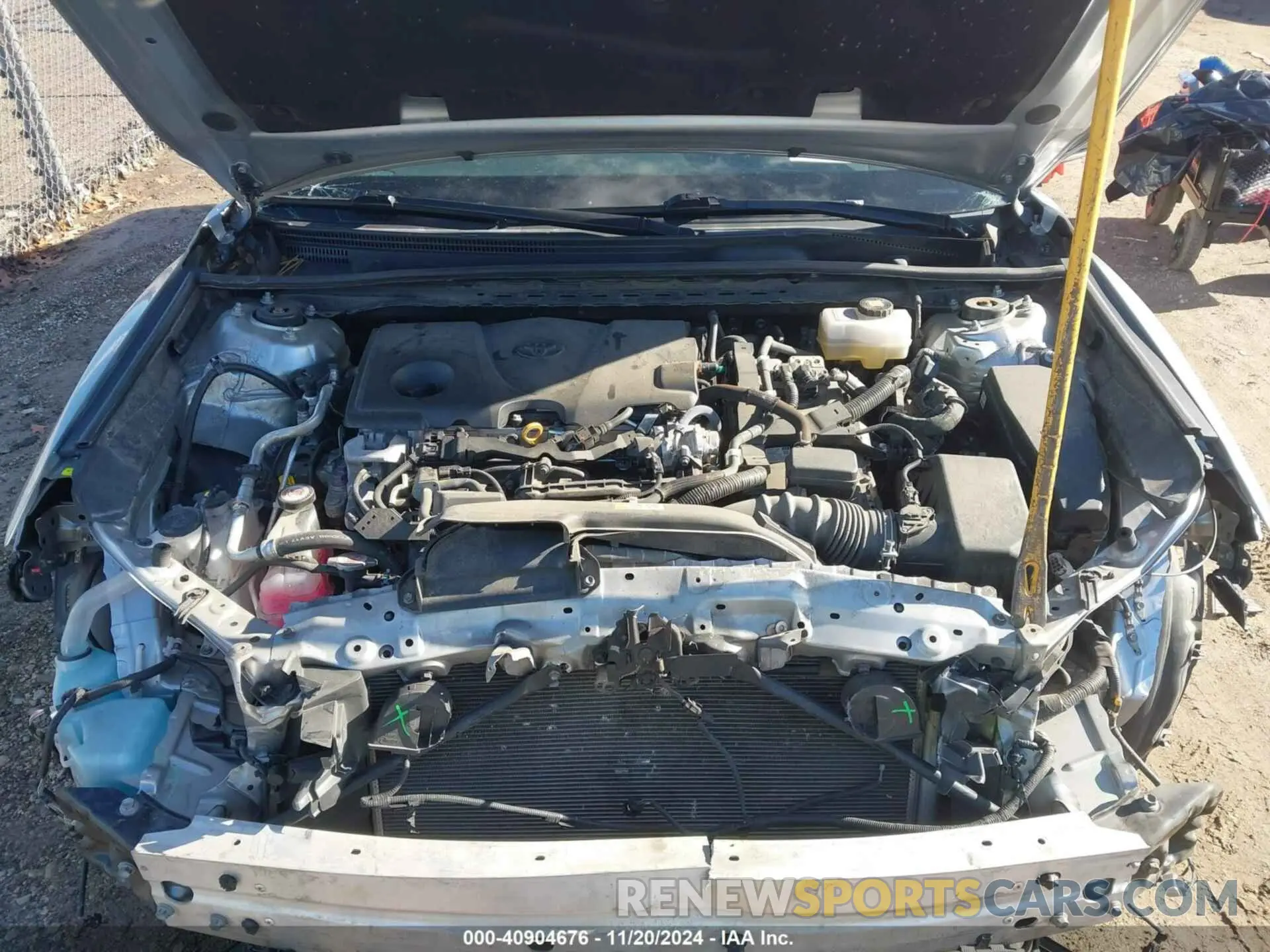 10 Photograph of a damaged car 4T1G31AK3MU559645 TOYOTA CAMRY 2021