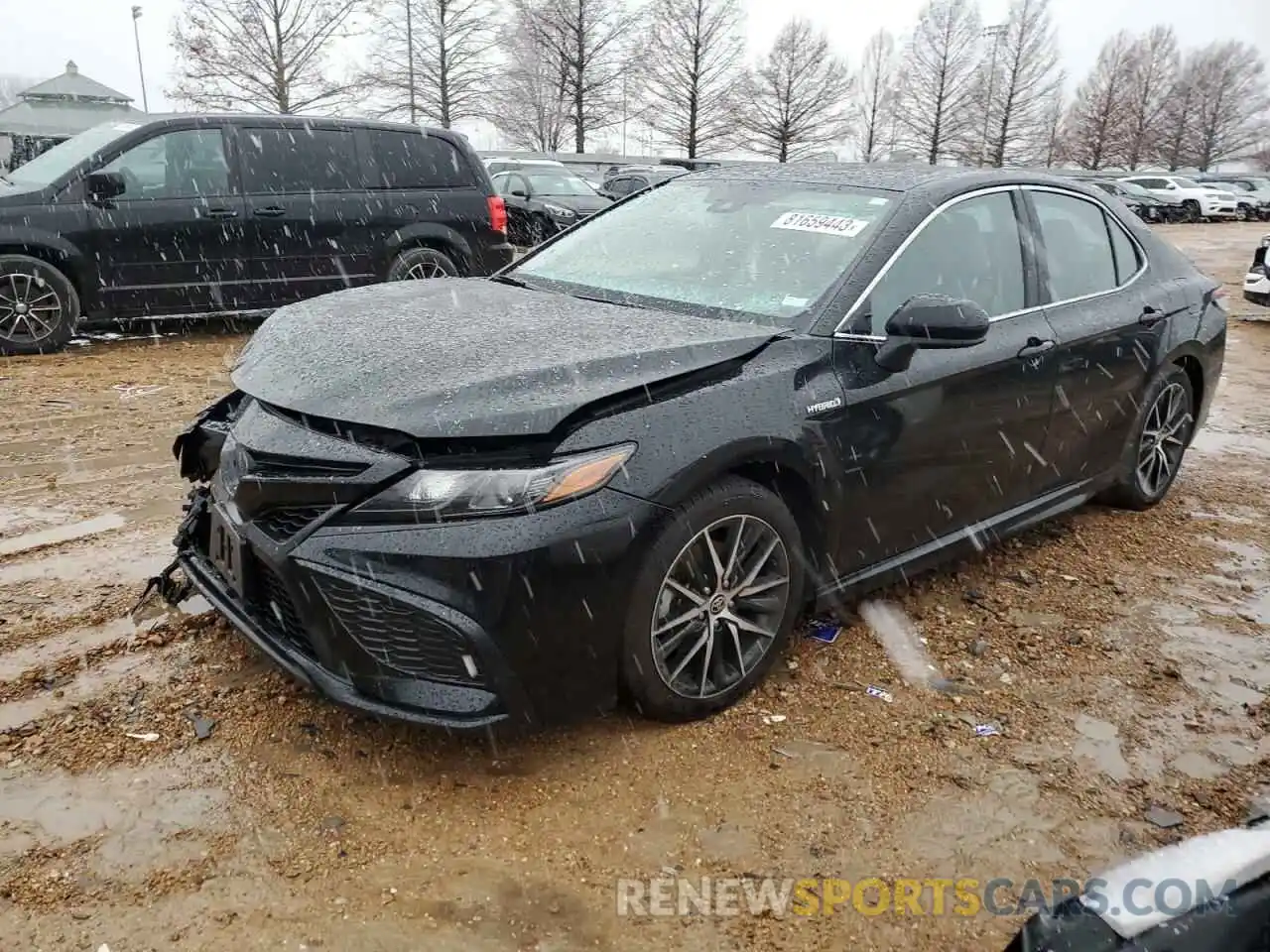 1 Photograph of a damaged car 4T1G31AK4MU551540 TOYOTA CAMRY 2021