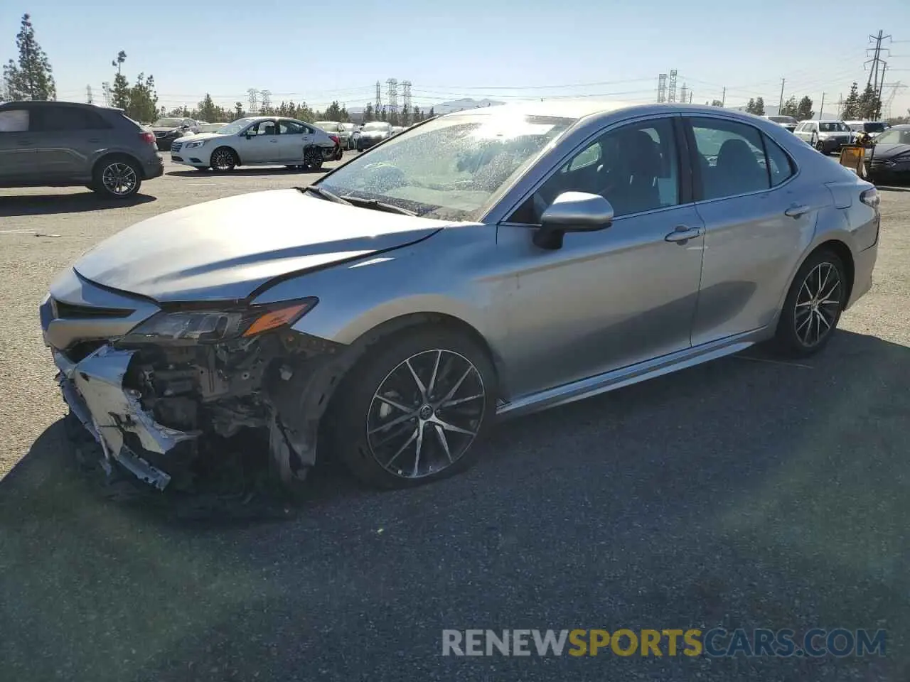 1 Photograph of a damaged car 4T1G31AK4MU569634 TOYOTA CAMRY 2021