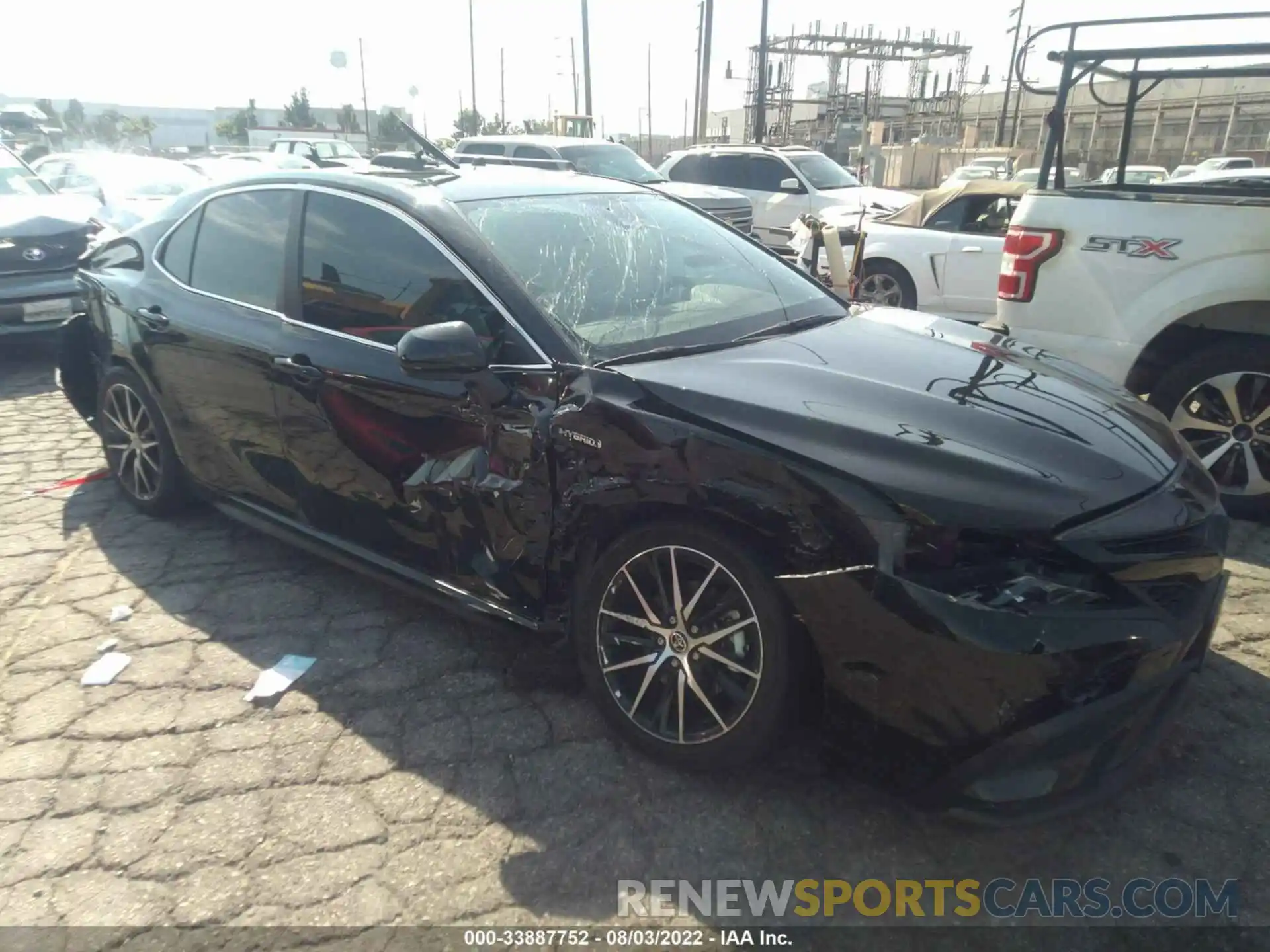 1 Photograph of a damaged car 4T1G31AK6MU559476 TOYOTA CAMRY 2021