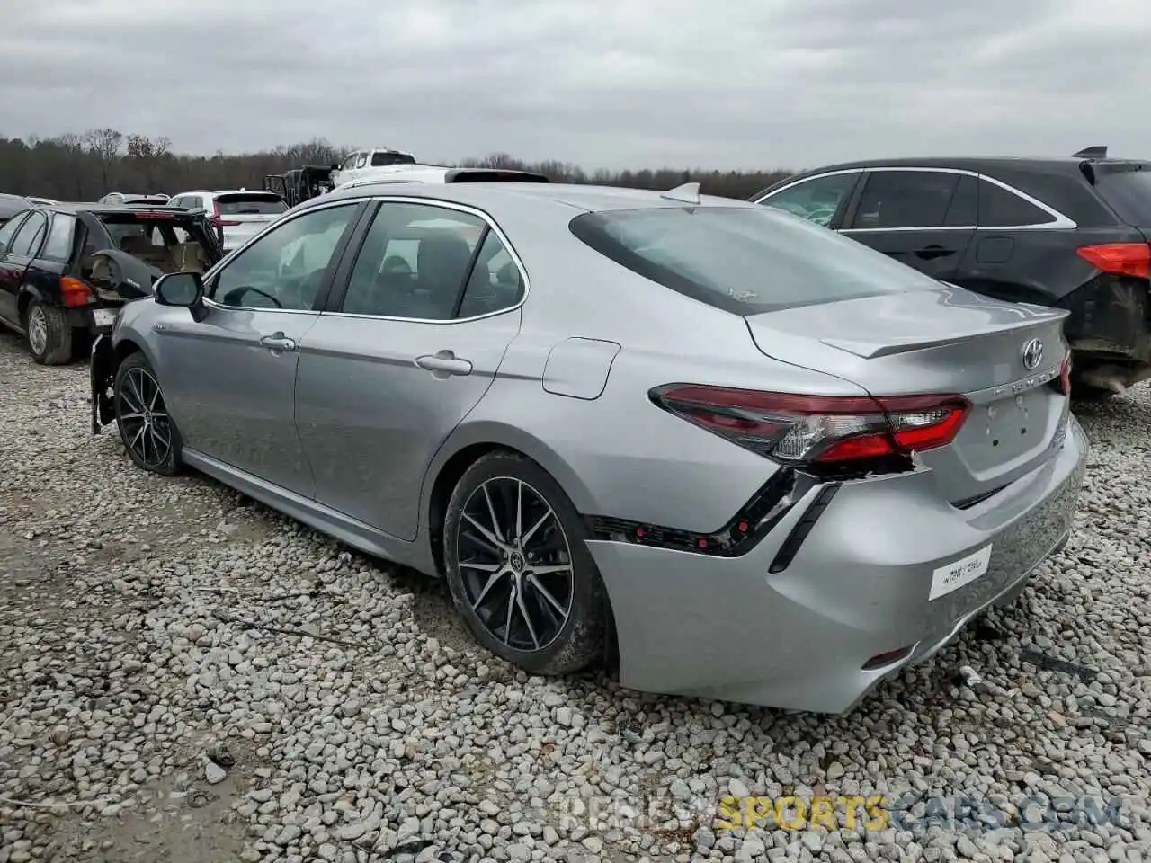 2 Photograph of a damaged car 4T1G31AK6MU569408 TOYOTA CAMRY 2021