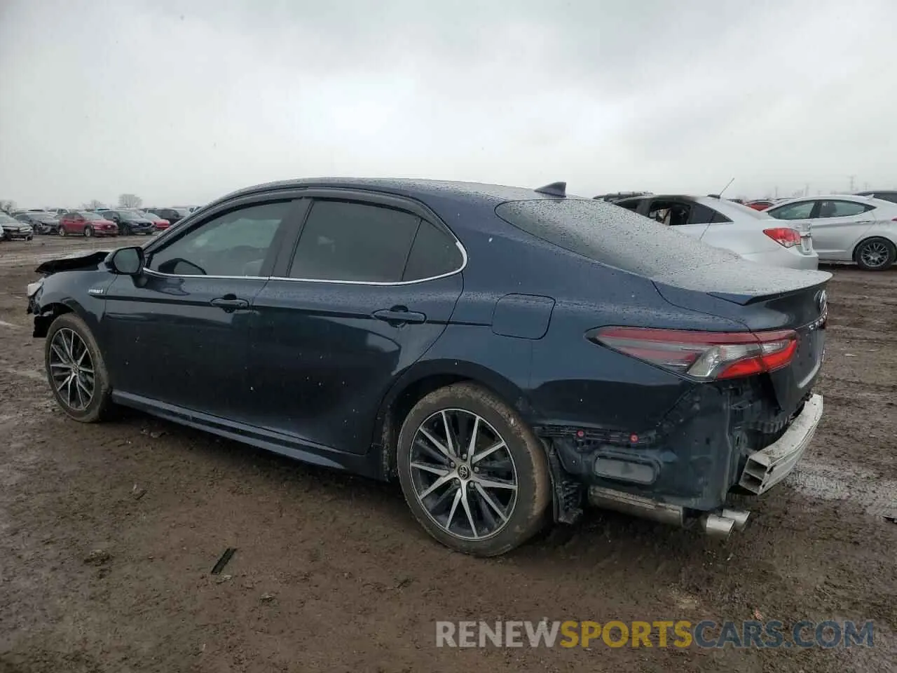2 Photograph of a damaged car 4T1G31AK7MU553167 TOYOTA CAMRY 2021