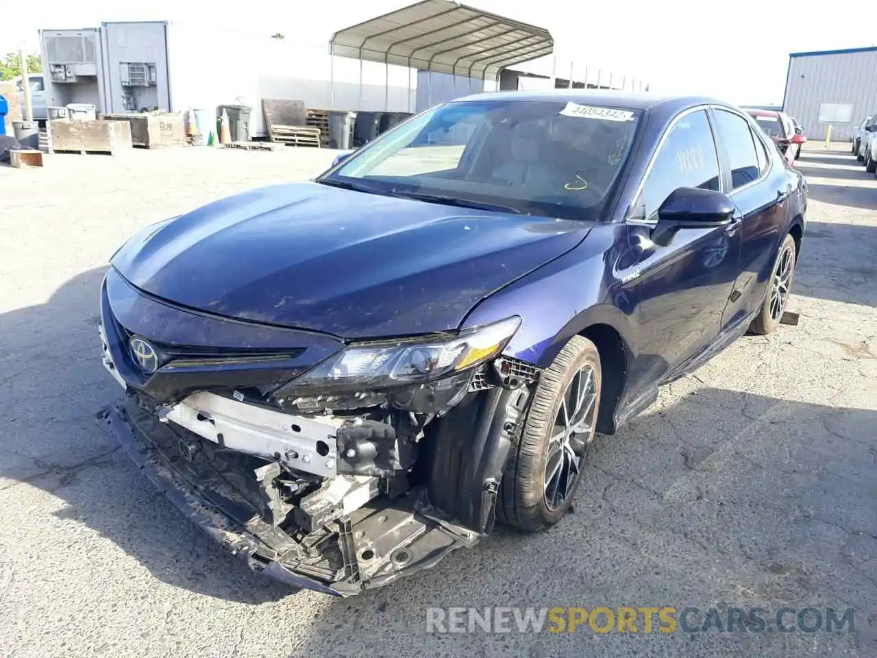 2 Photograph of a damaged car 4T1G31AK7MU561592 TOYOTA CAMRY 2021