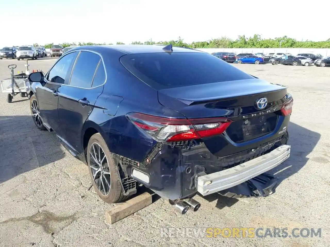 3 Photograph of a damaged car 4T1G31AK7MU561592 TOYOTA CAMRY 2021