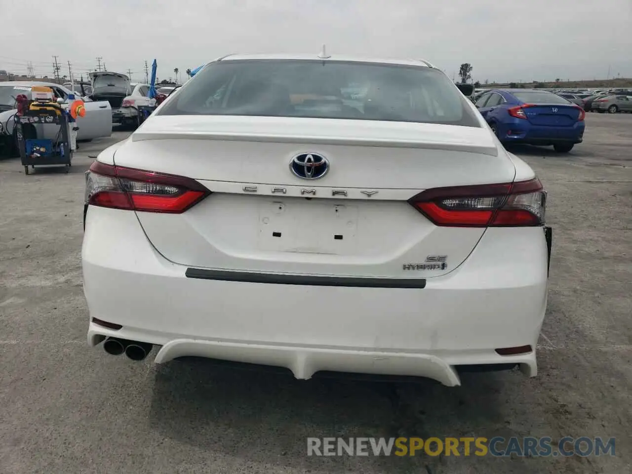 6 Photograph of a damaged car 4T1G31AK8MU025489 TOYOTA CAMRY 2021