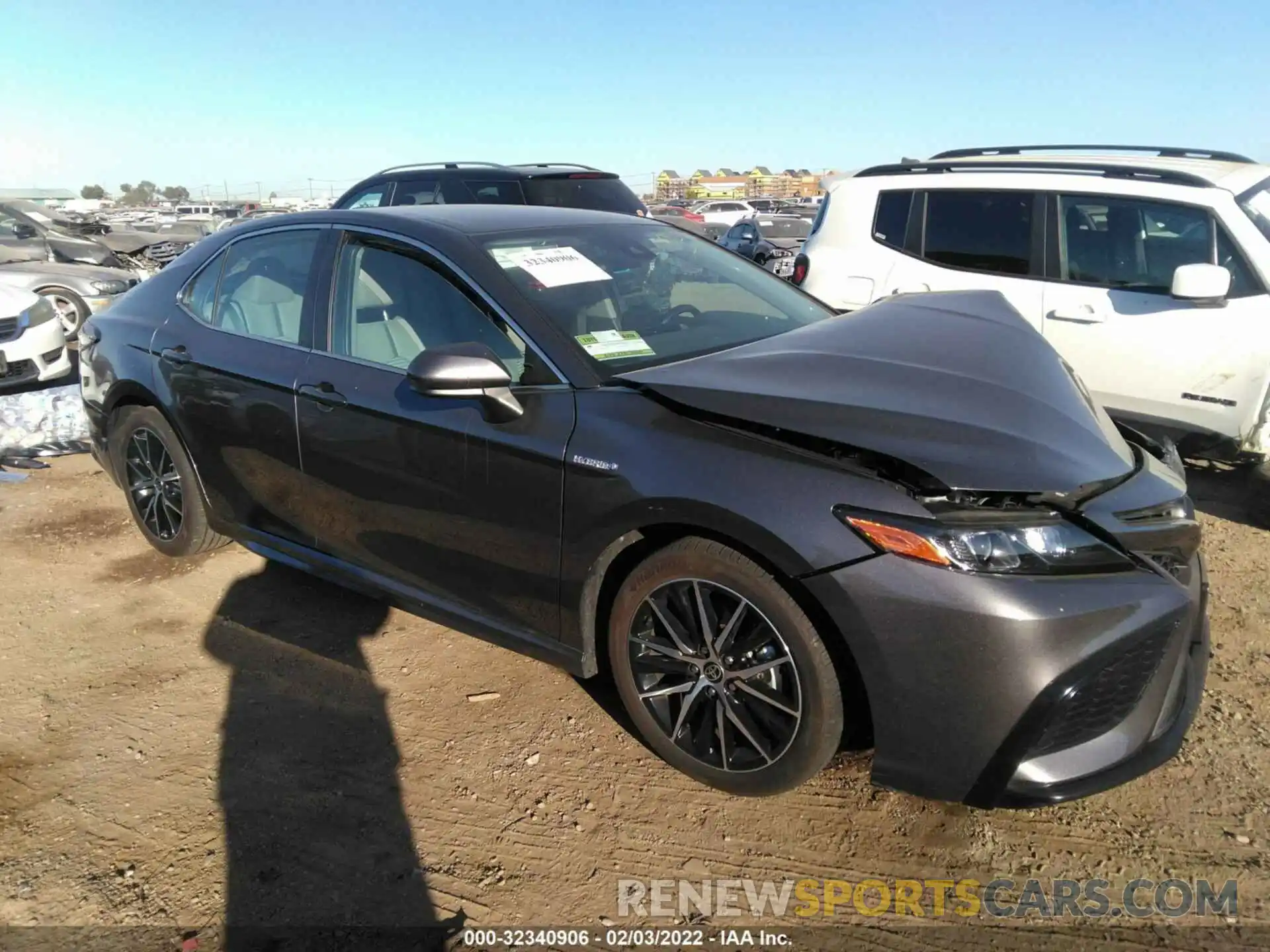 1 Photograph of a damaged car 4T1G31AK8MU029591 TOYOTA CAMRY 2021