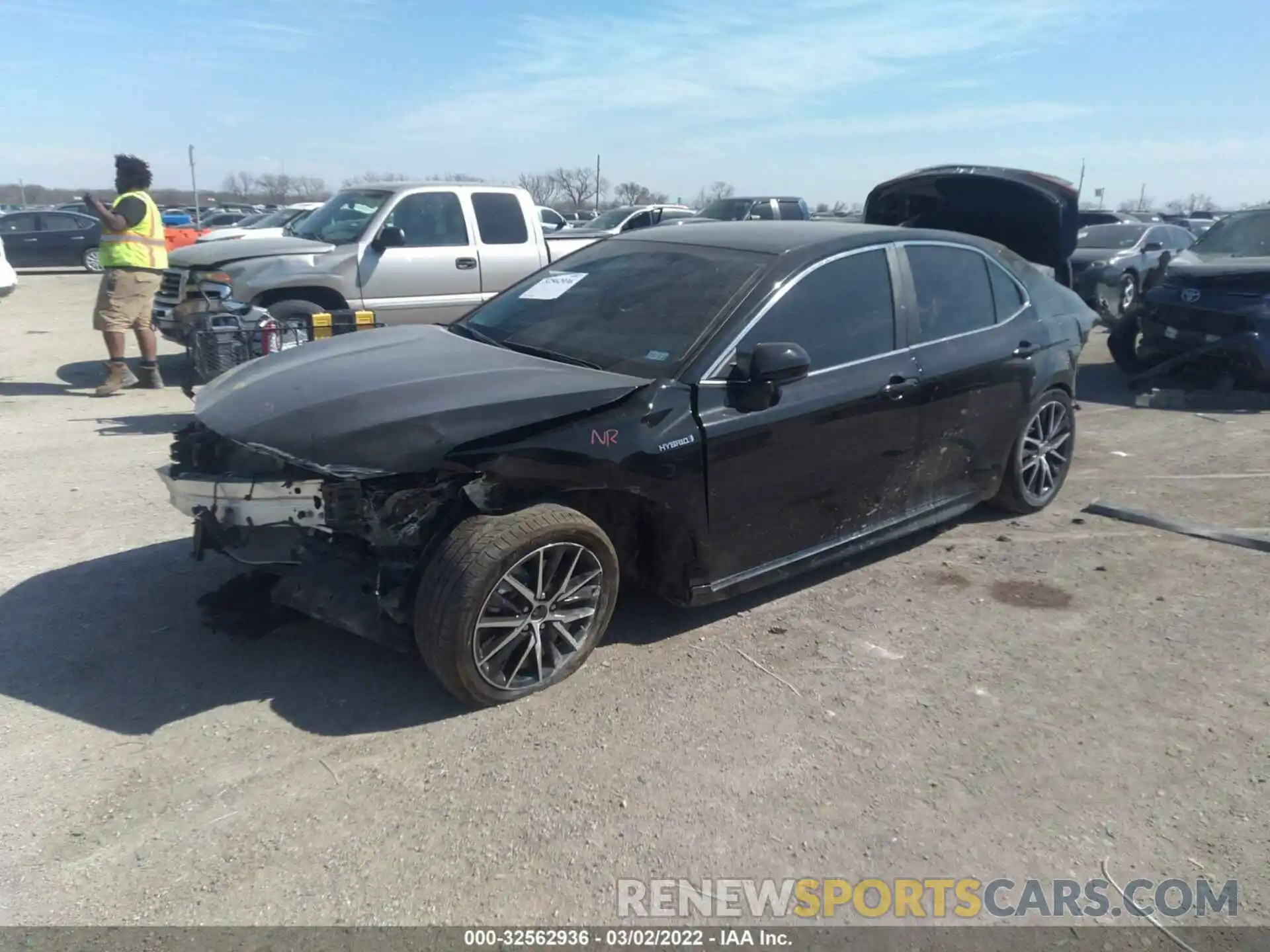 2 Photograph of a damaged car 4T1G31AK8MU556658 TOYOTA CAMRY 2021