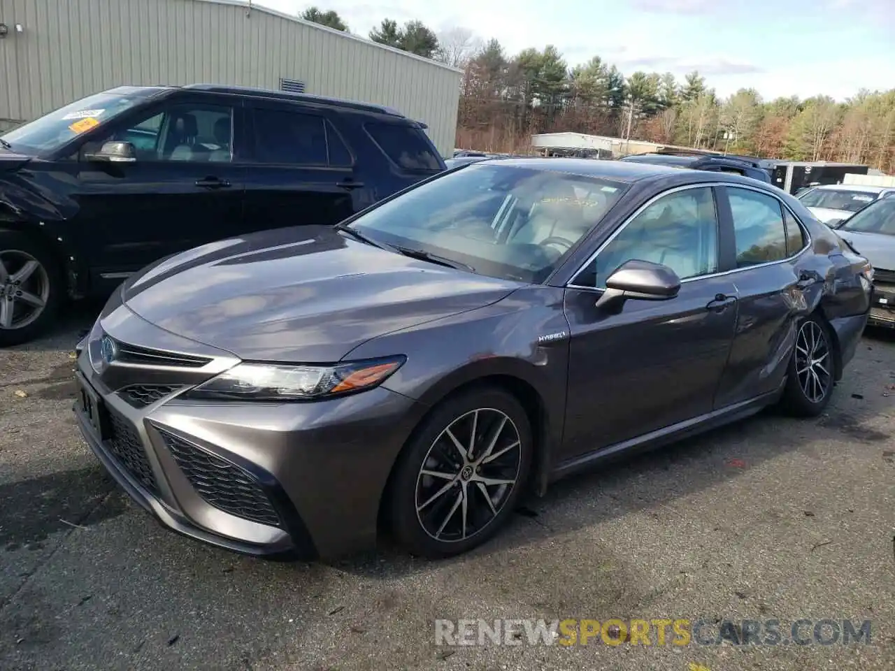 1 Photograph of a damaged car 4T1G31AK8MU569782 TOYOTA CAMRY 2021