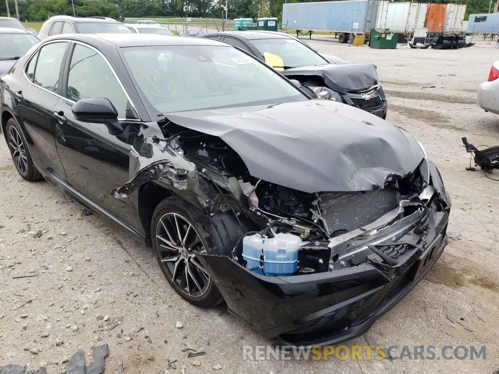 9 Photograph of a damaged car 4T1G31AK9MU020432 TOYOTA CAMRY 2021