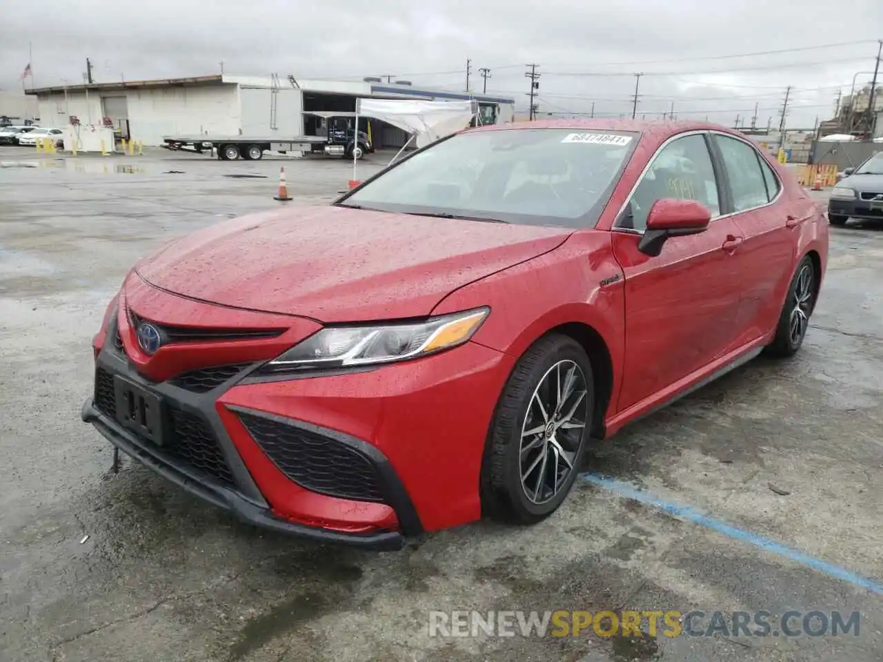 2 Photograph of a damaged car 4T1G31AK9MU026084 TOYOTA CAMRY 2021