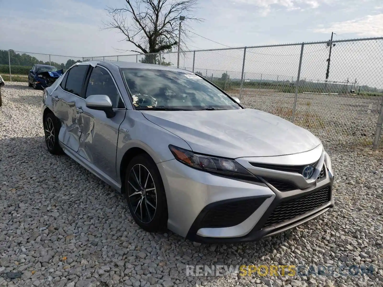 1 Photograph of a damaged car 4T1G31AK9MU546382 TOYOTA CAMRY 2021