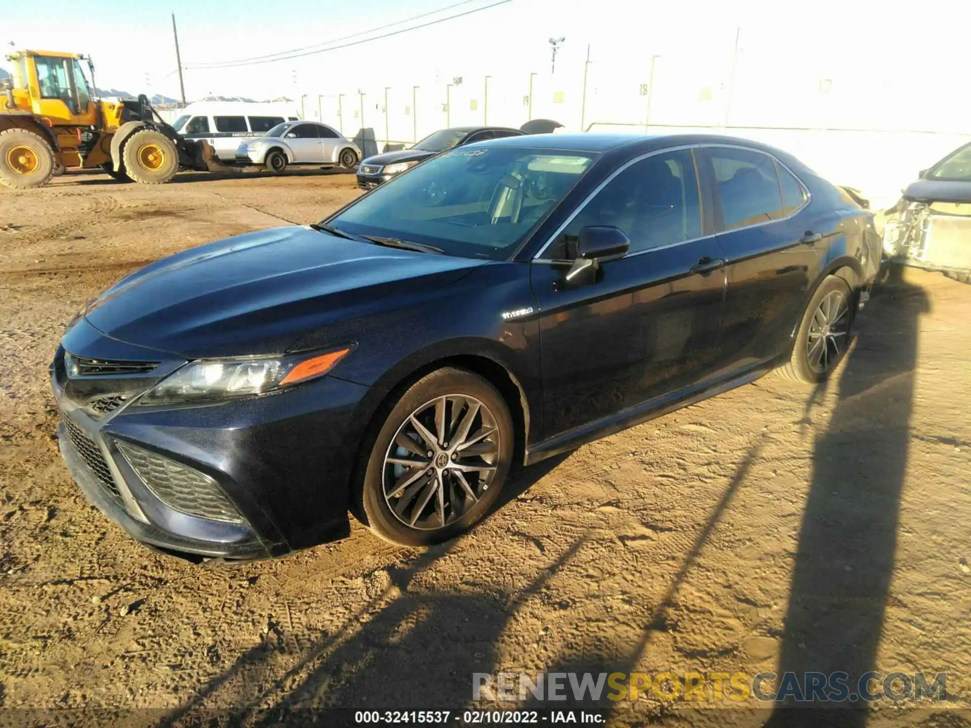 2 Photograph of a damaged car 4T1G31AK9MU555793 TOYOTA CAMRY 2021