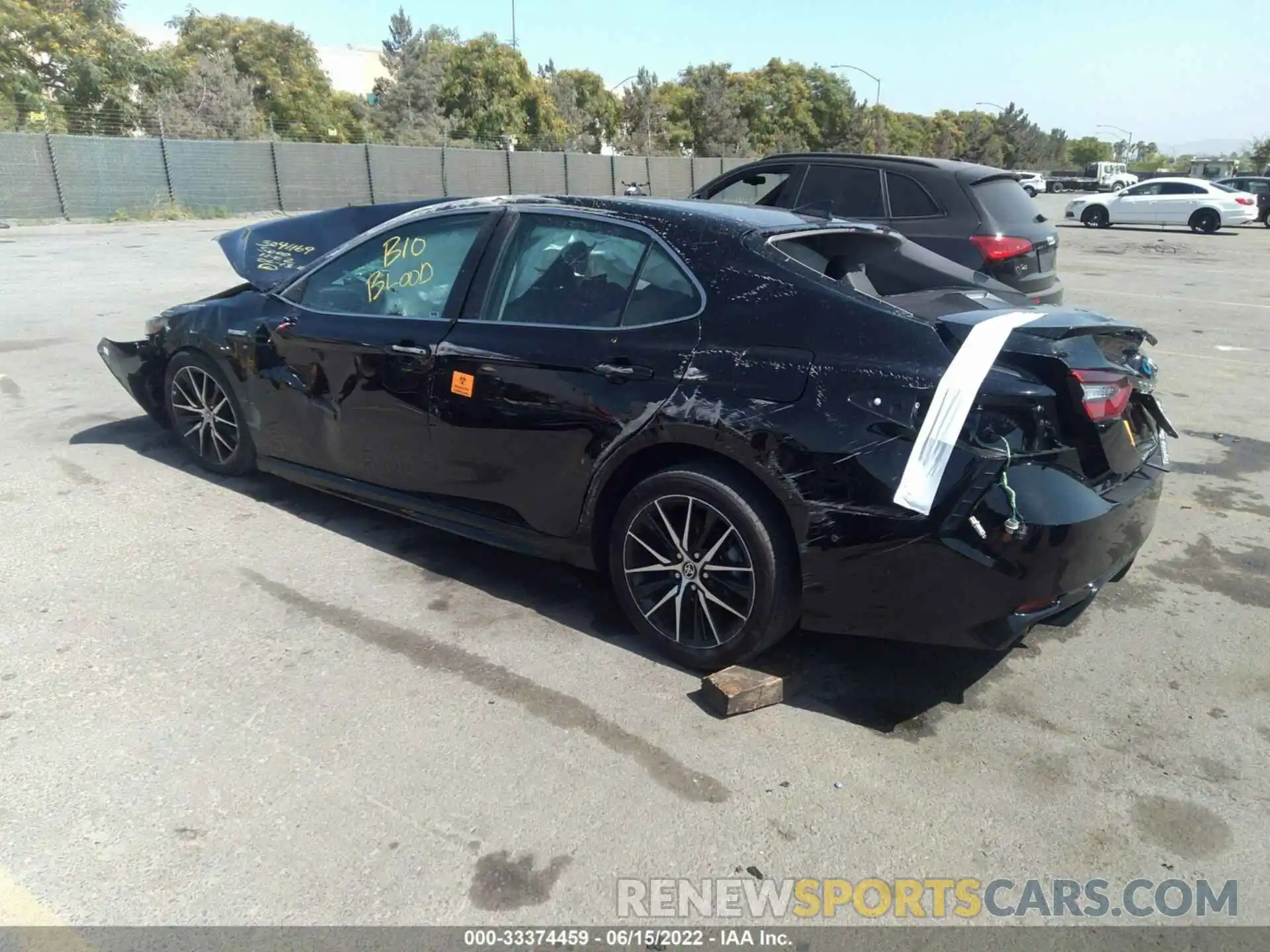 3 Photograph of a damaged car 4T1G31AK9MU565451 TOYOTA CAMRY 2021