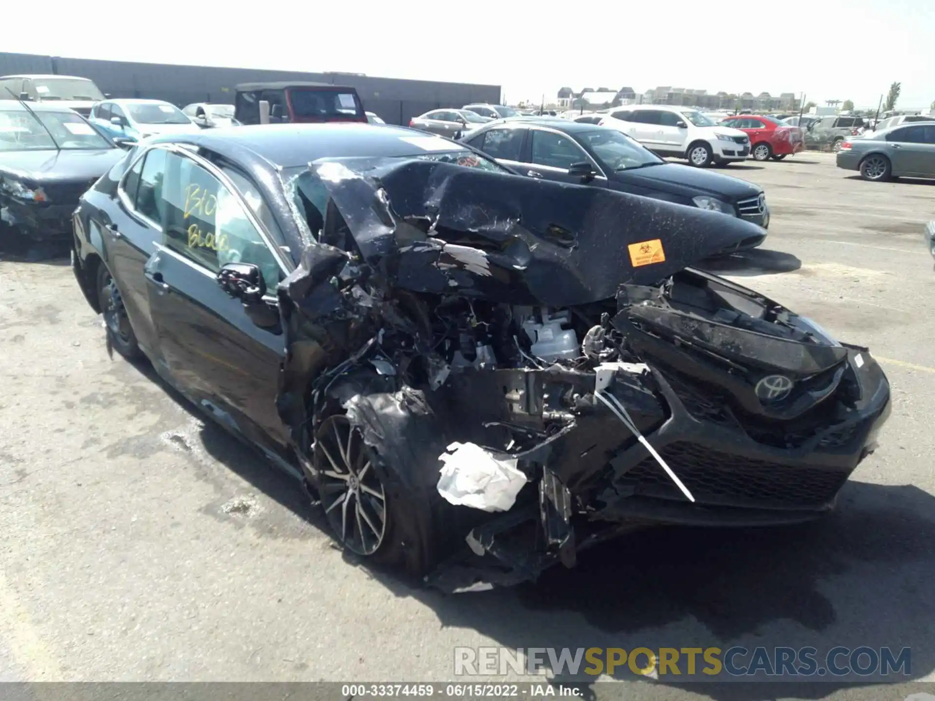 6 Photograph of a damaged car 4T1G31AK9MU565451 TOYOTA CAMRY 2021