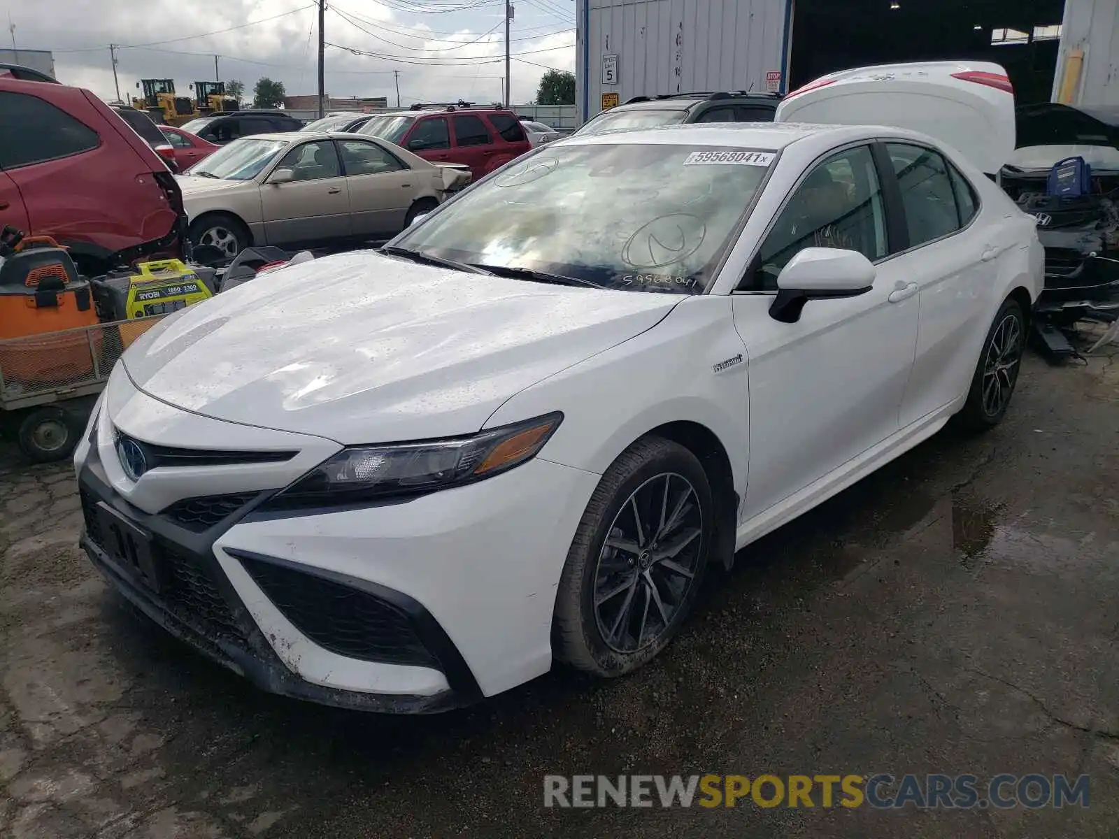 2 Photograph of a damaged car 4T1G31AKXMU547072 TOYOTA CAMRY 2021