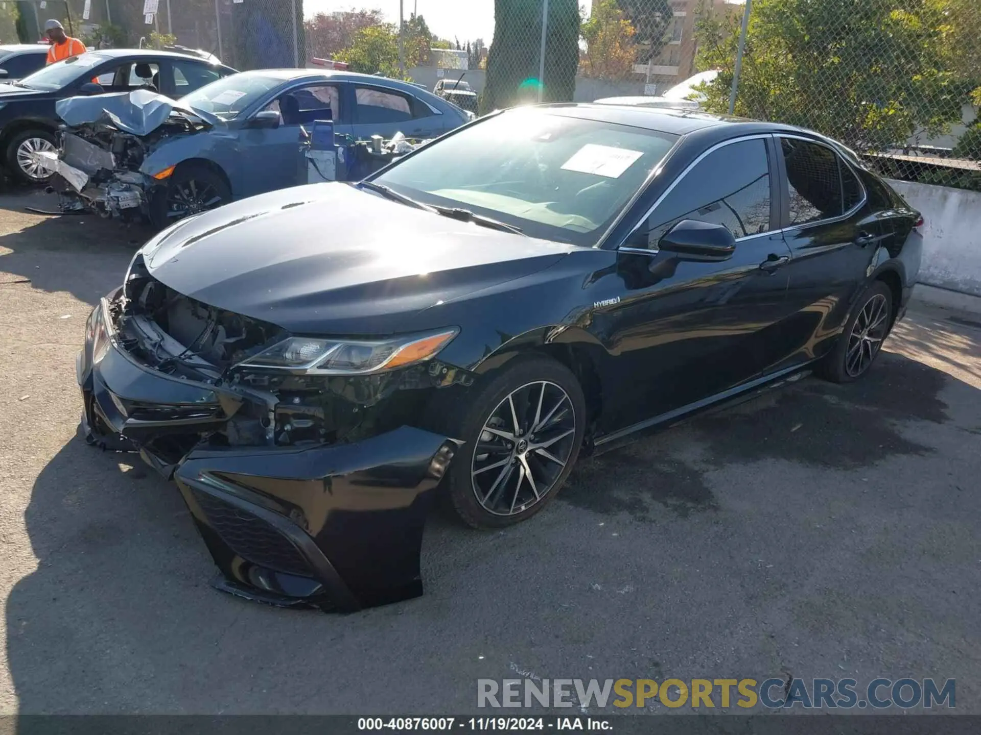 2 Photograph of a damaged car 4T1G31AKXMU568813 TOYOTA CAMRY 2021