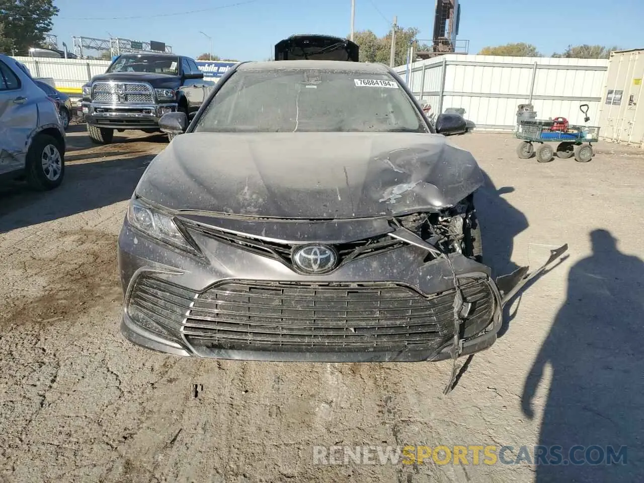 5 Photograph of a damaged car 4T1H11BK3MU038868 TOYOTA CAMRY 2021