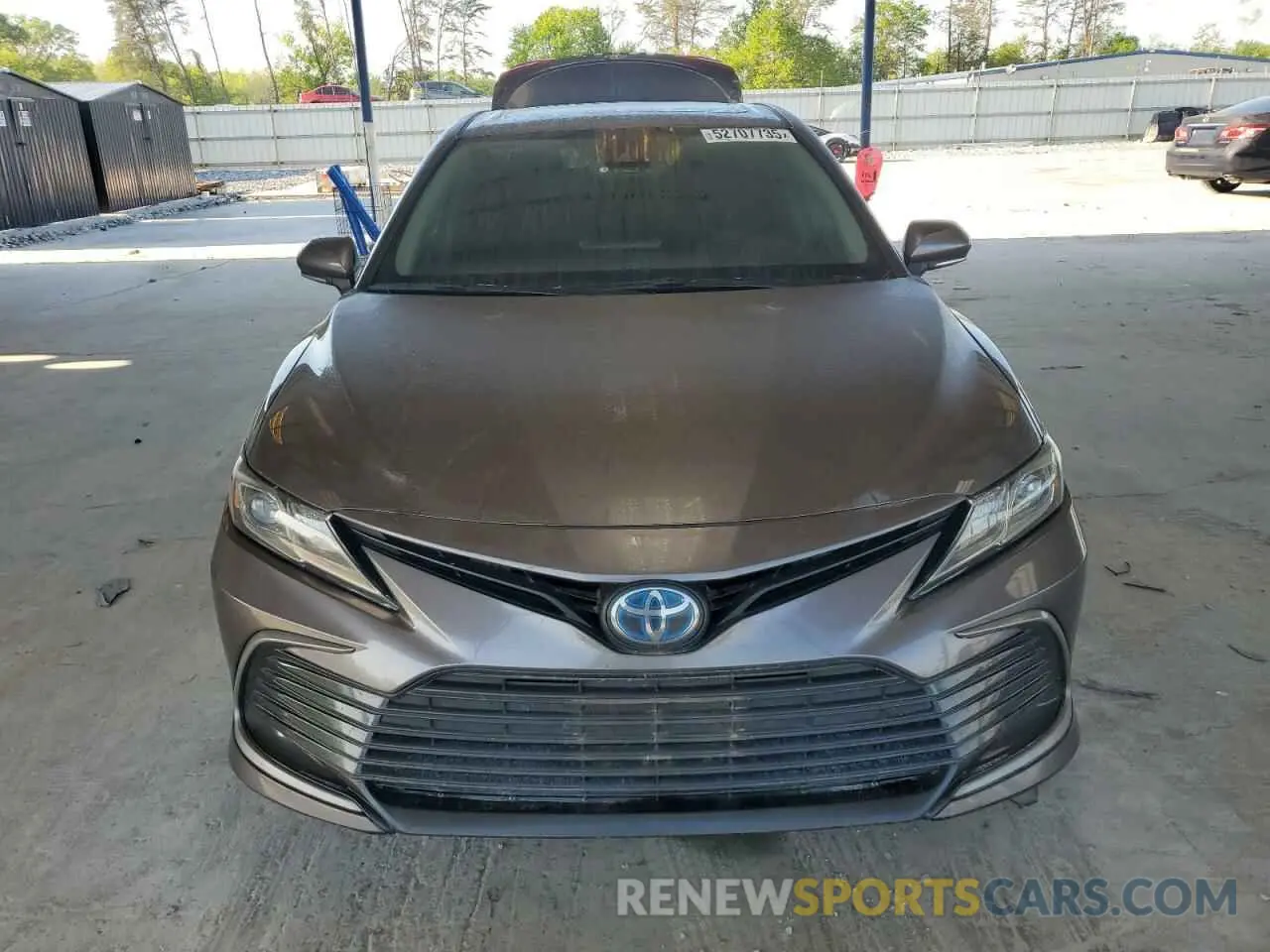 5 Photograph of a damaged car 4T1H31AK0MU559493 TOYOTA CAMRY 2021