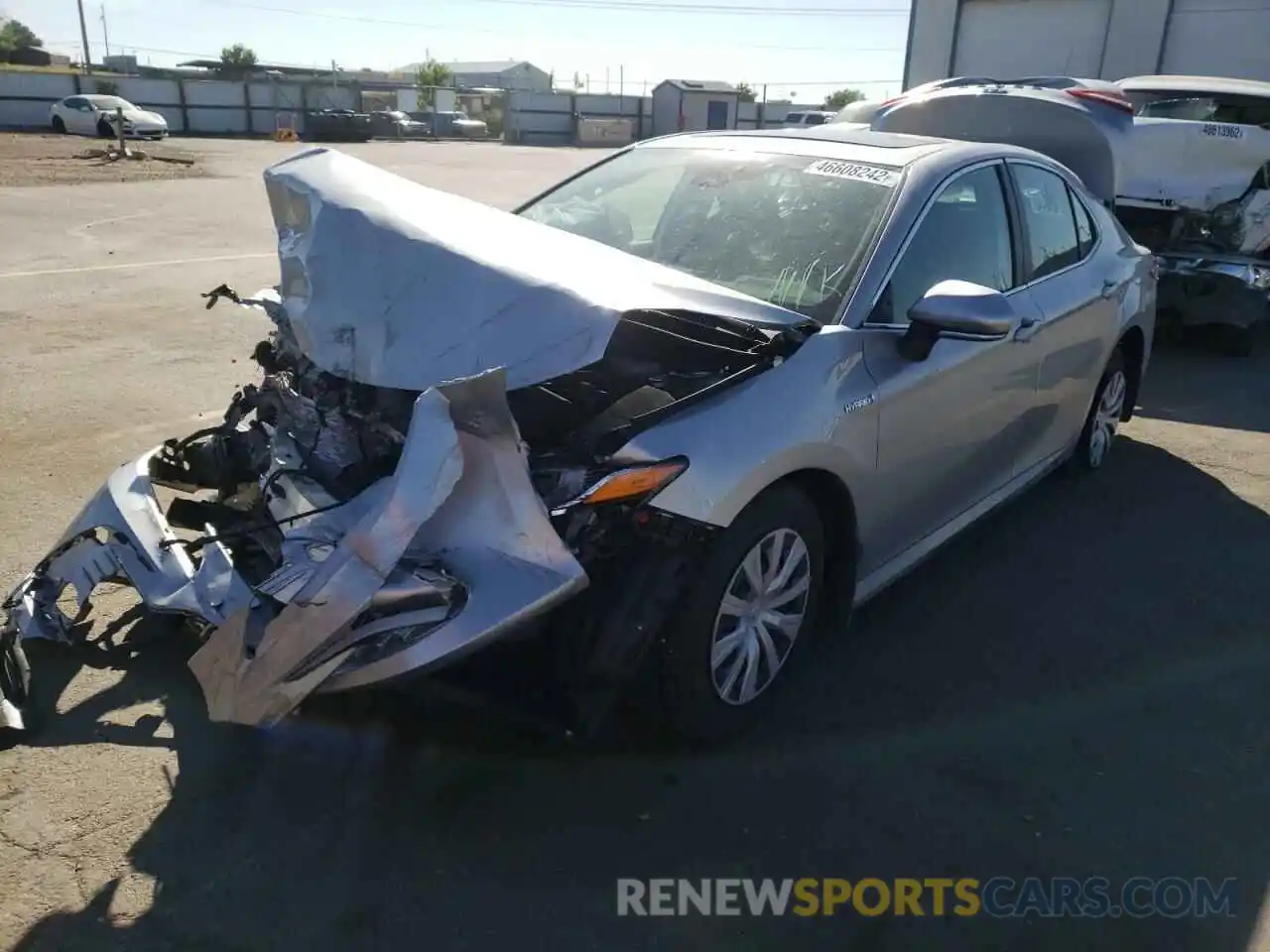 2 Photograph of a damaged car 4T1H31AK3MU559648 TOYOTA CAMRY 2021