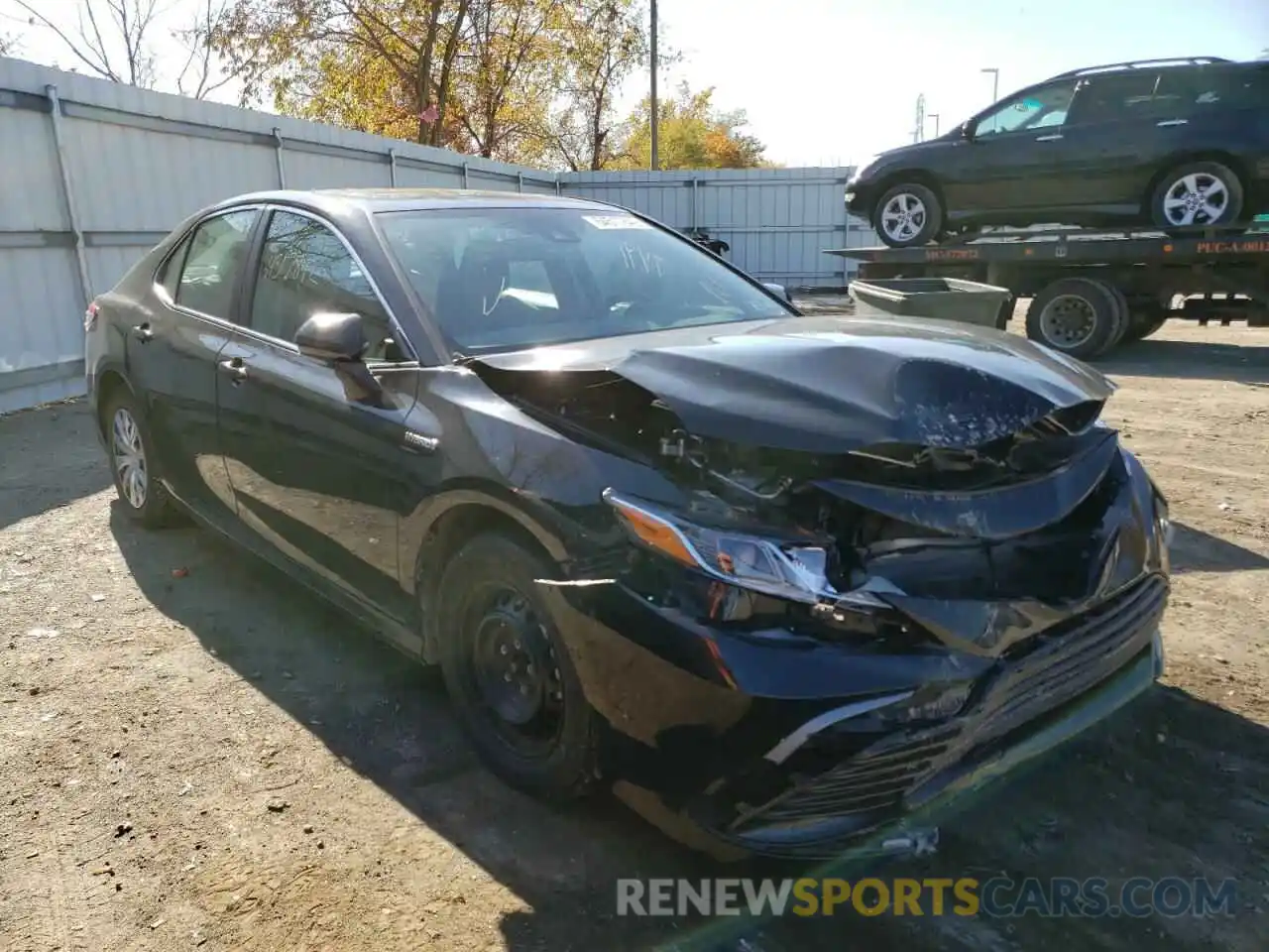 1 Photograph of a damaged car 4T1H31AK4MU553468 TOYOTA CAMRY 2021