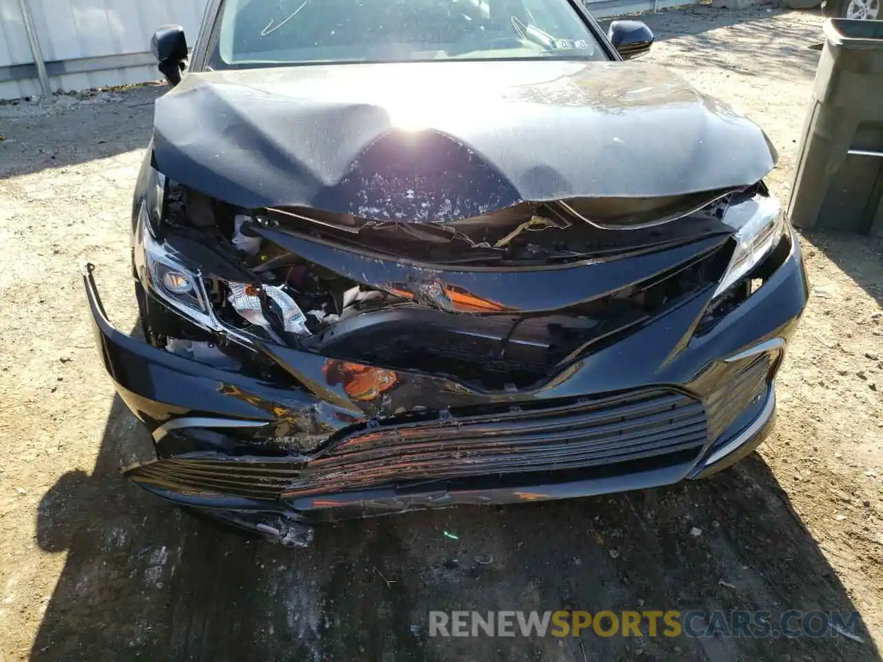 9 Photograph of a damaged car 4T1H31AK4MU553468 TOYOTA CAMRY 2021