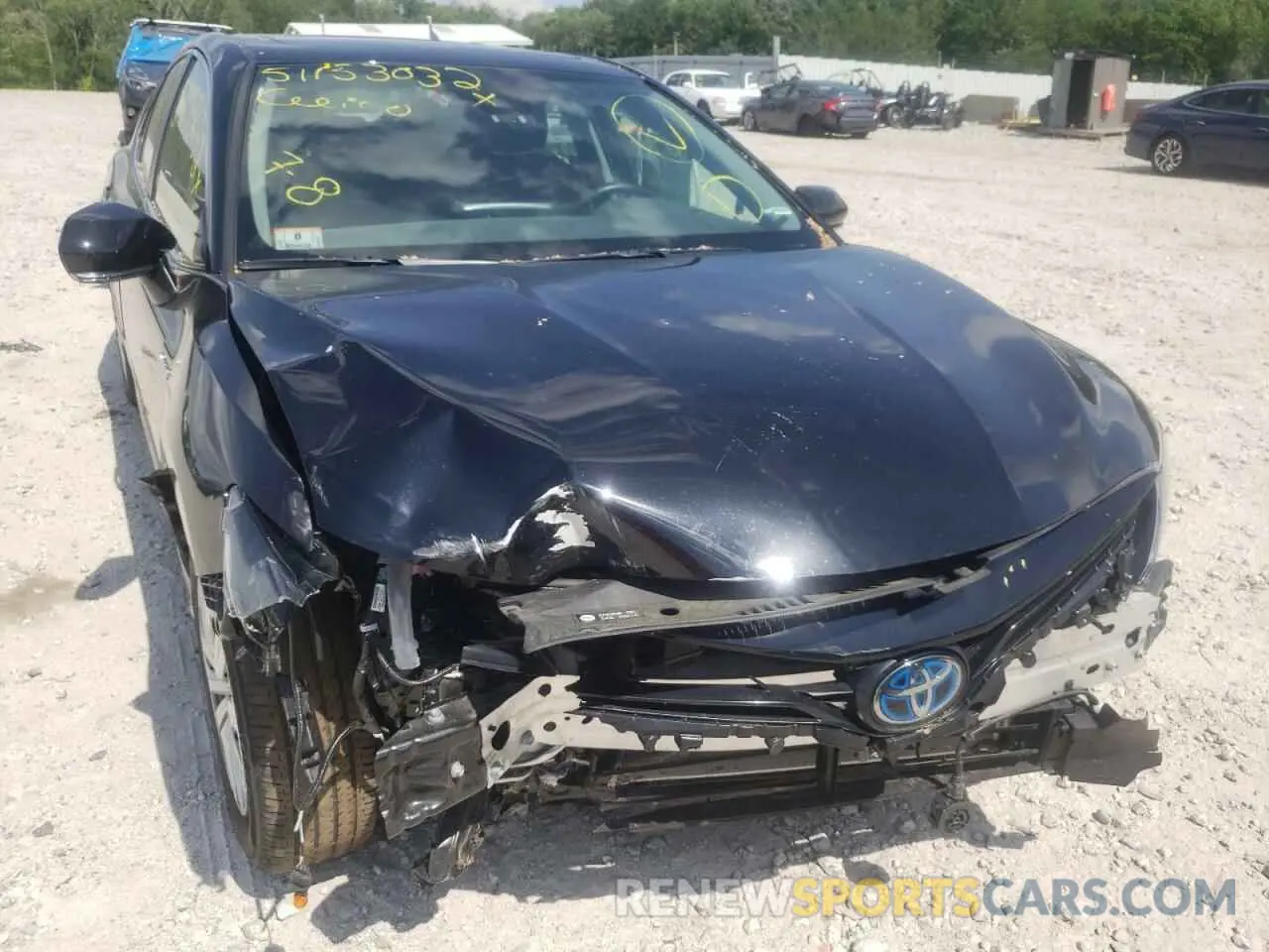 9 Photograph of a damaged car 4T1H31AK5MU566181 TOYOTA CAMRY 2021