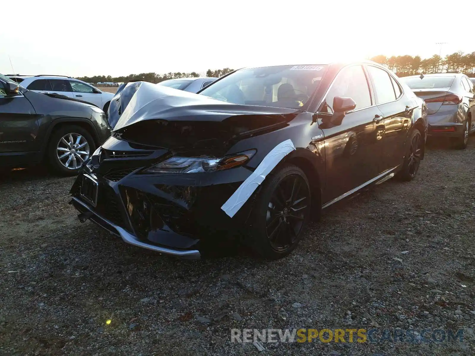 2 Photograph of a damaged car 4T1K31AK0MU551724 TOYOTA CAMRY 2021