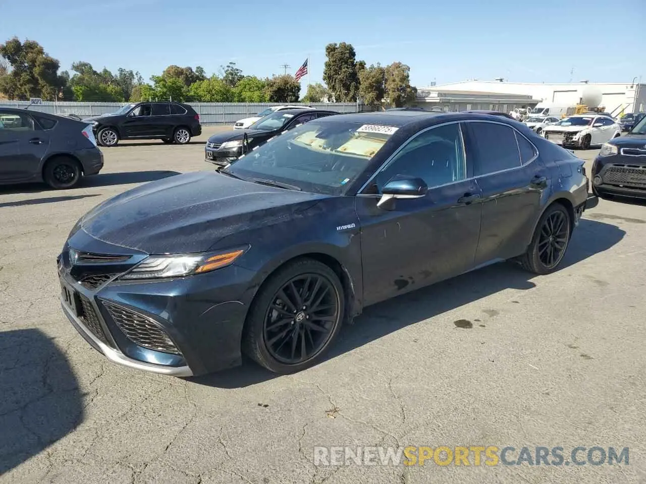 1 Photograph of a damaged car 4T1K31AK1MU022816 TOYOTA CAMRY 2021