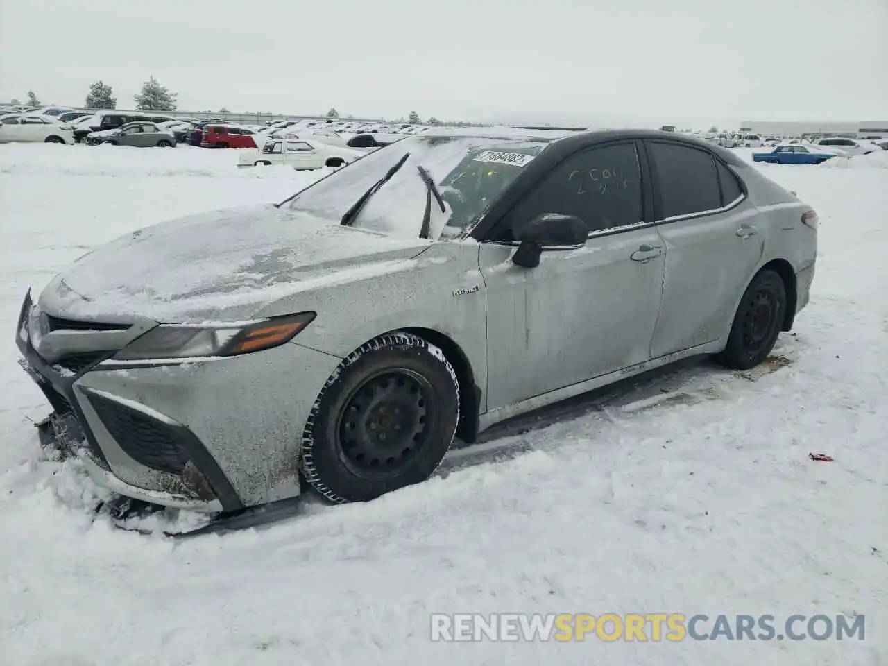 1 Photograph of a damaged car 4T1K31AK2MU020315 TOYOTA CAMRY 2021